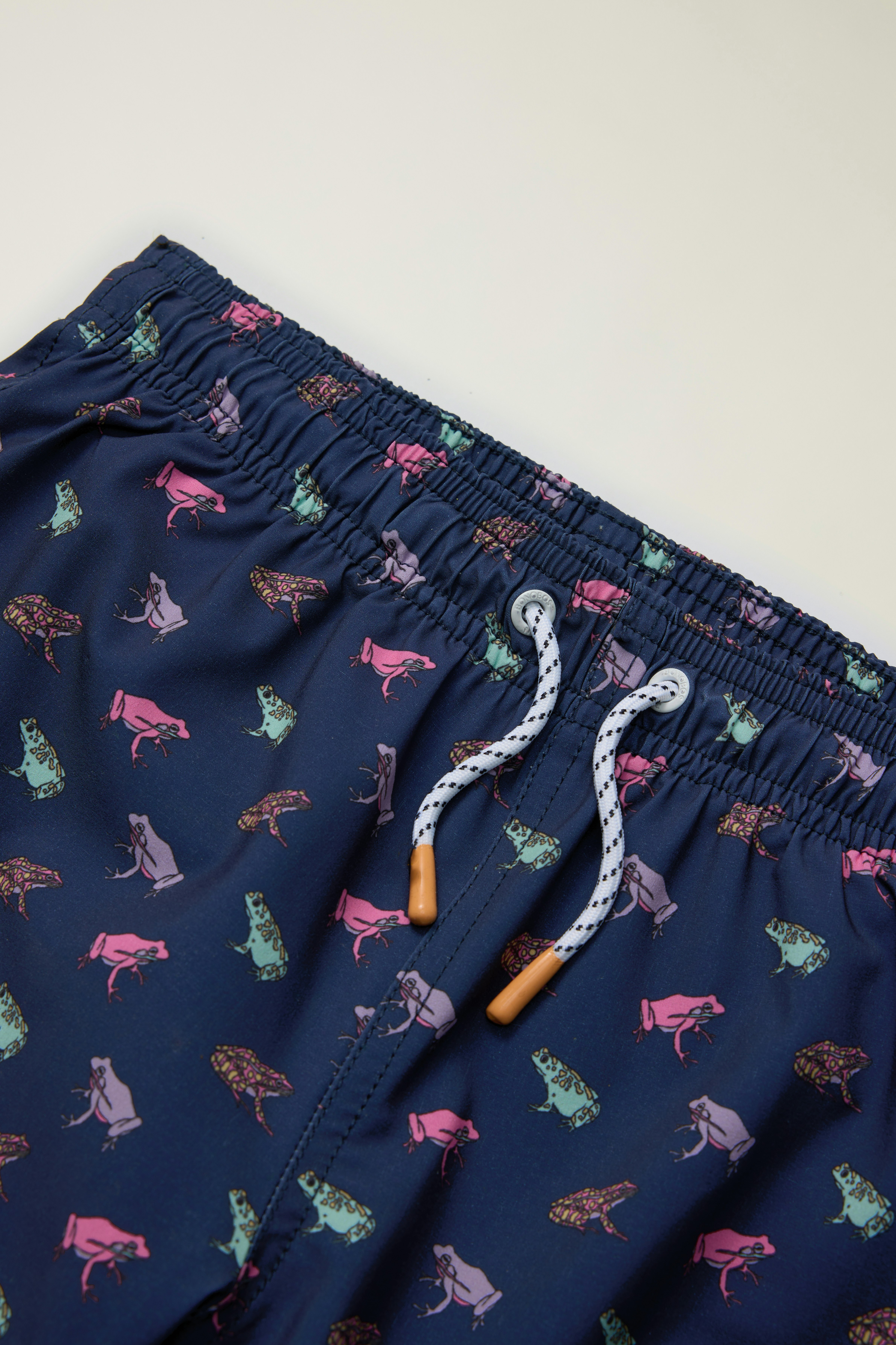 Bonoboys Swim Trunks navy techno frogs