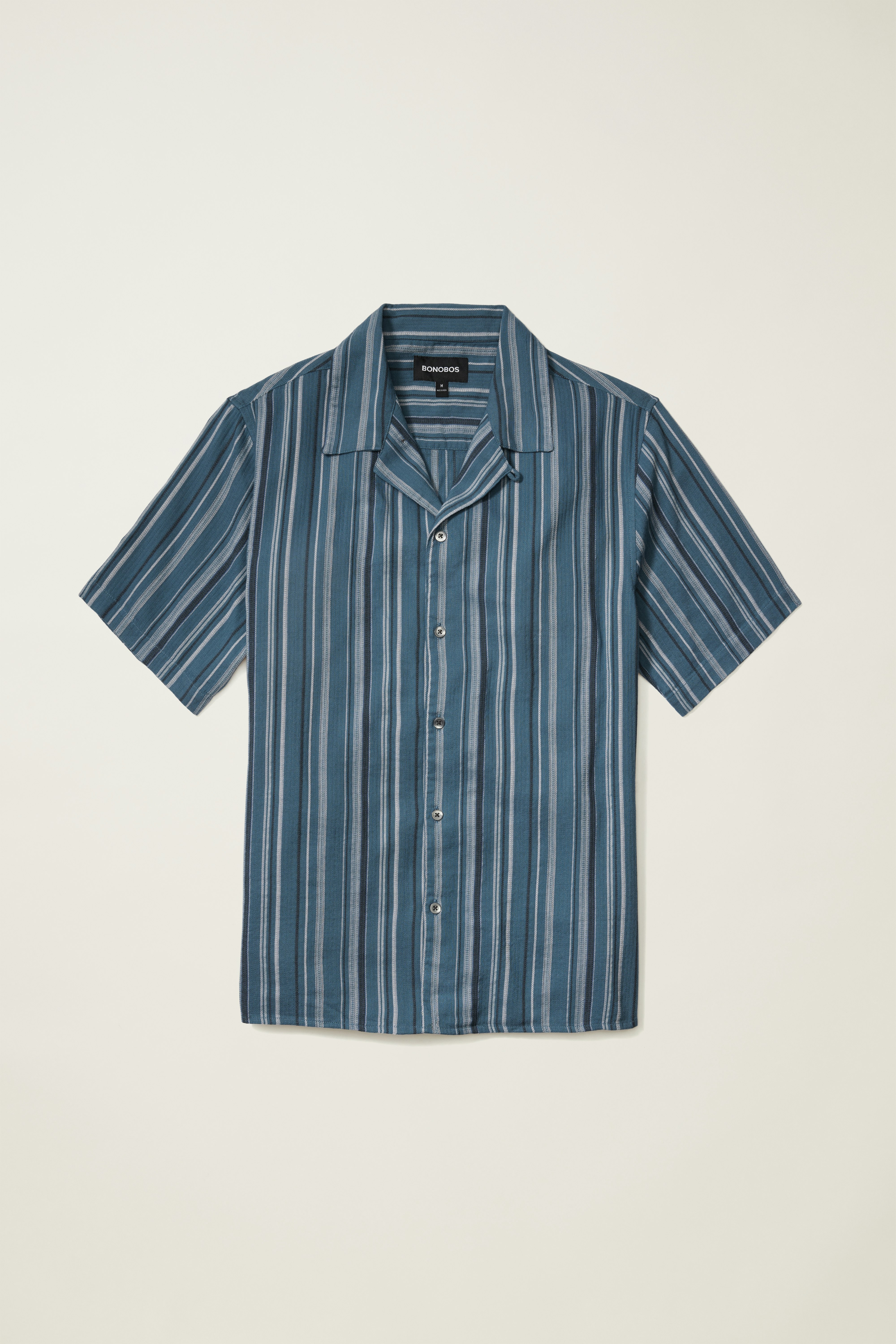 Limited Edition Riviera Cabana Shirt blue orion stripe