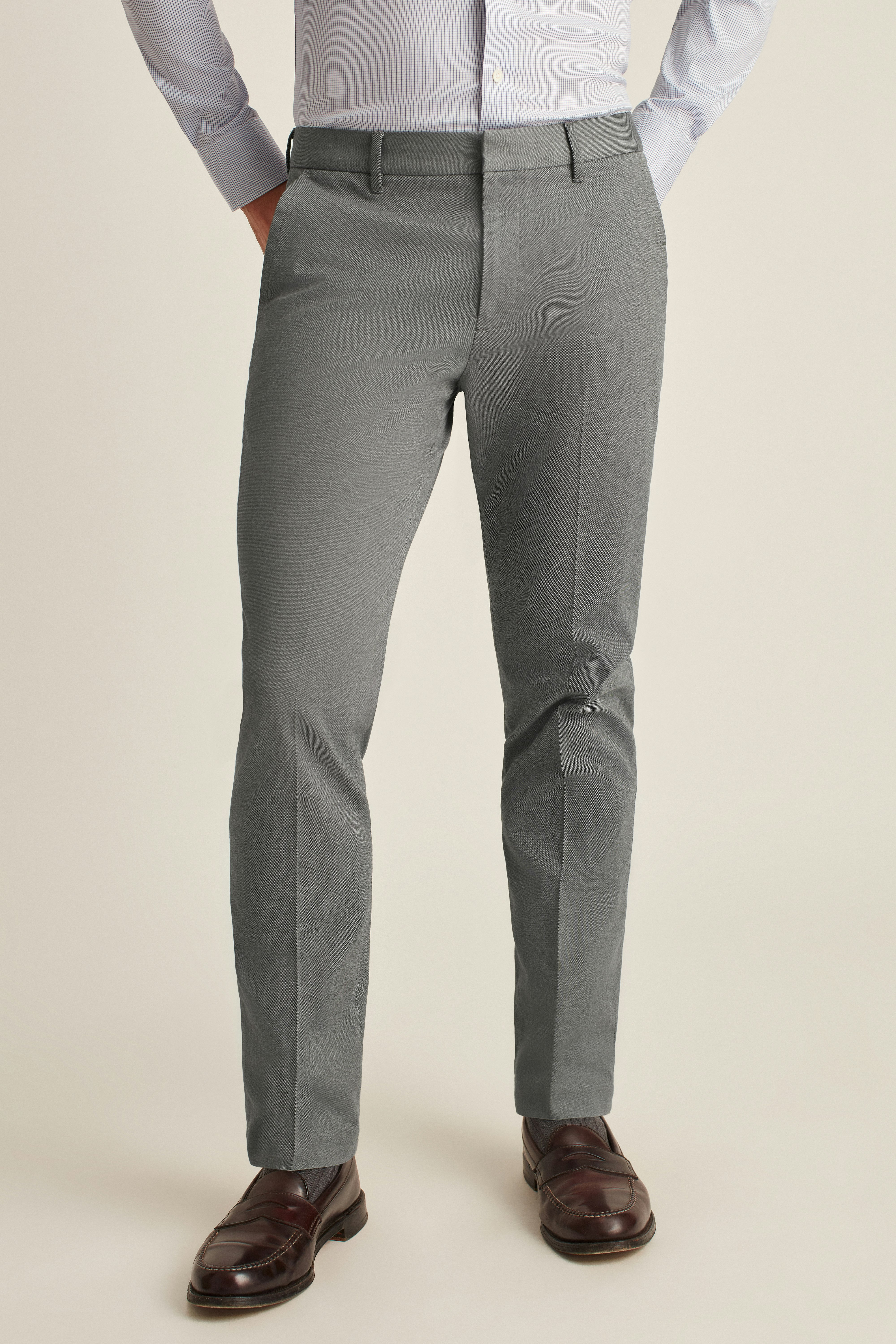 Weekday Warrior Dress Pants friday grey yarn dye