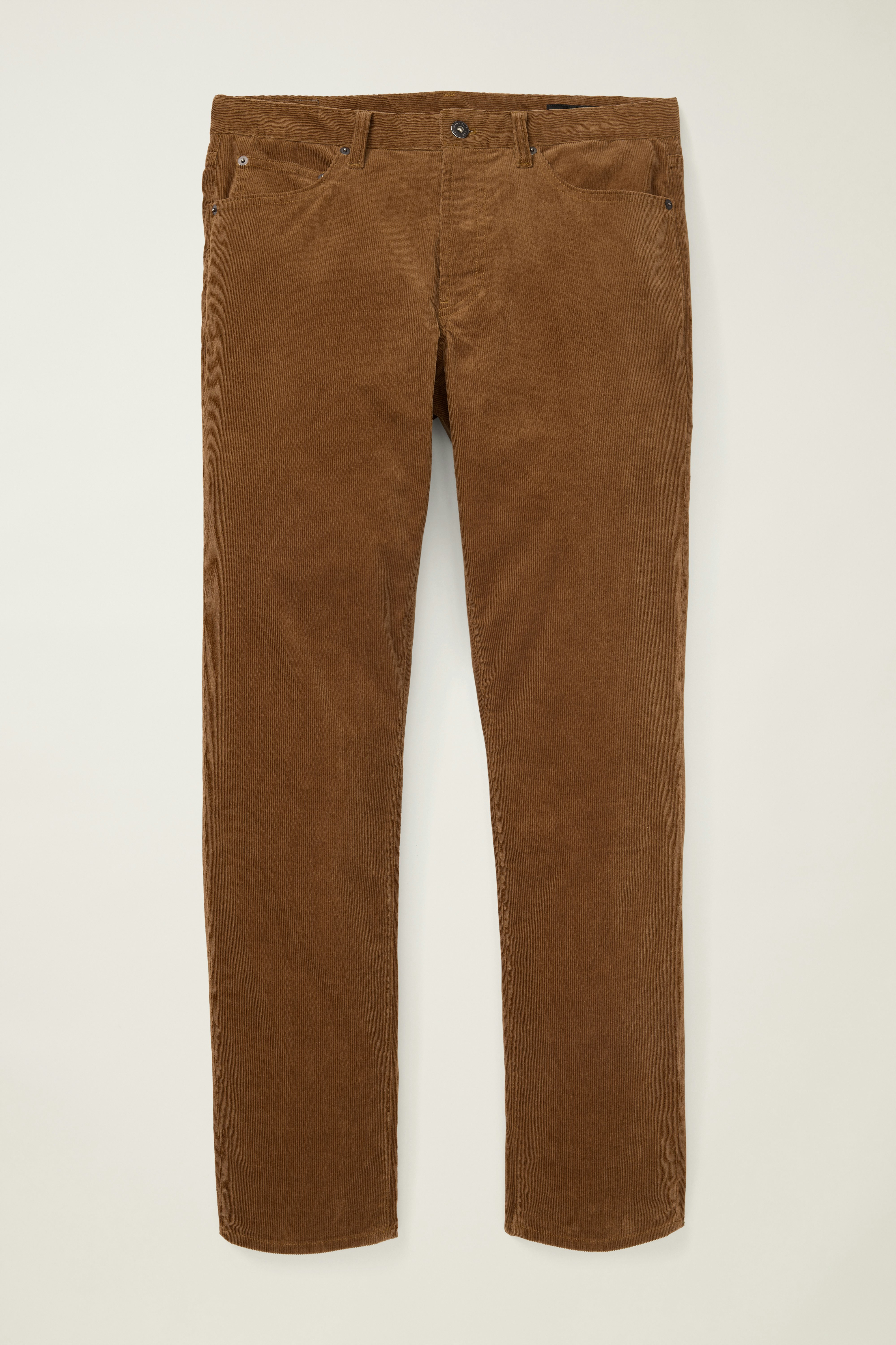 Corduroy 5-Pocket Pants dachshund brown