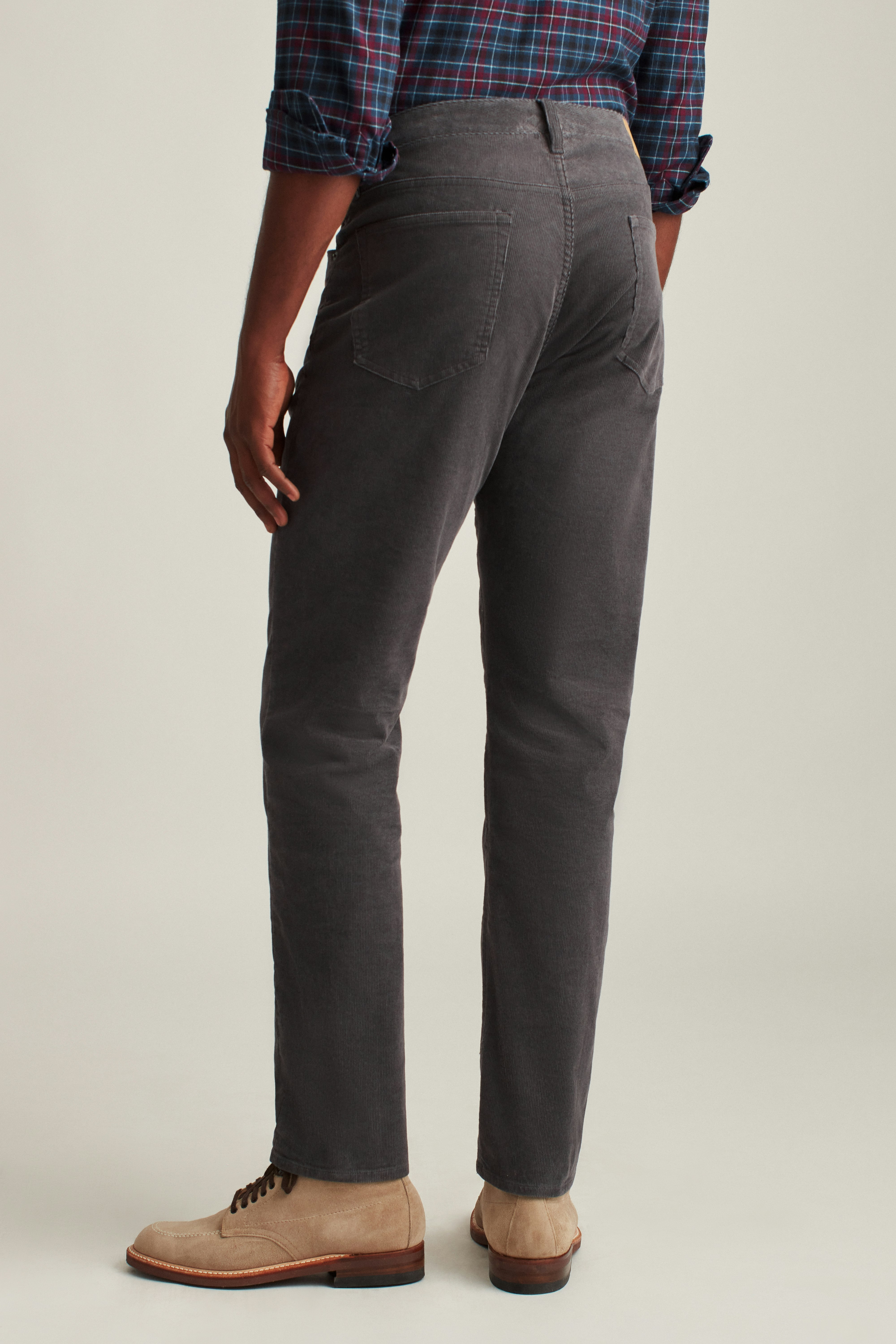 Corduroy 5-Pocket Pants forged iron
