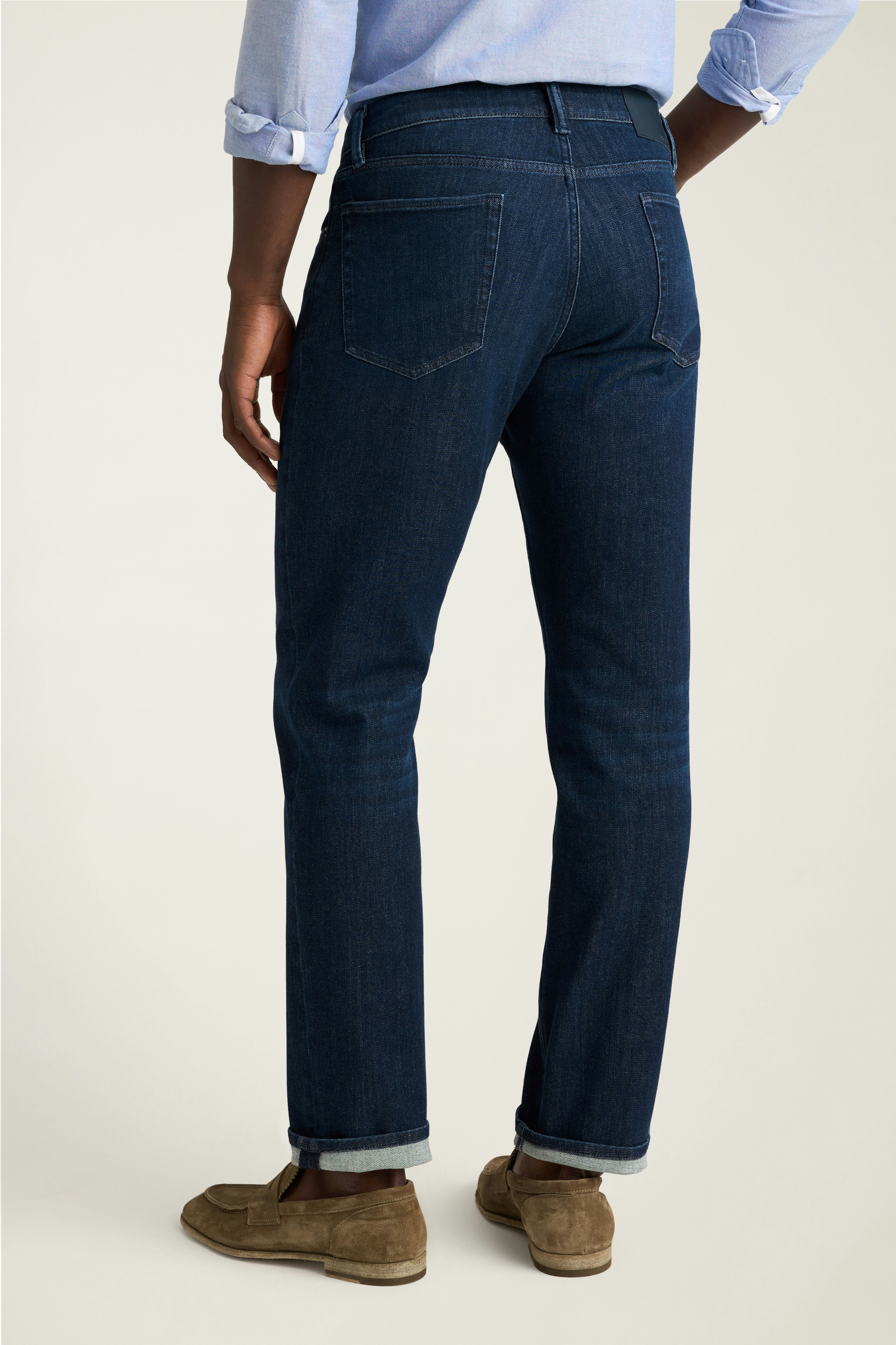 Premium 4-Way Stretch Jeans dark wash