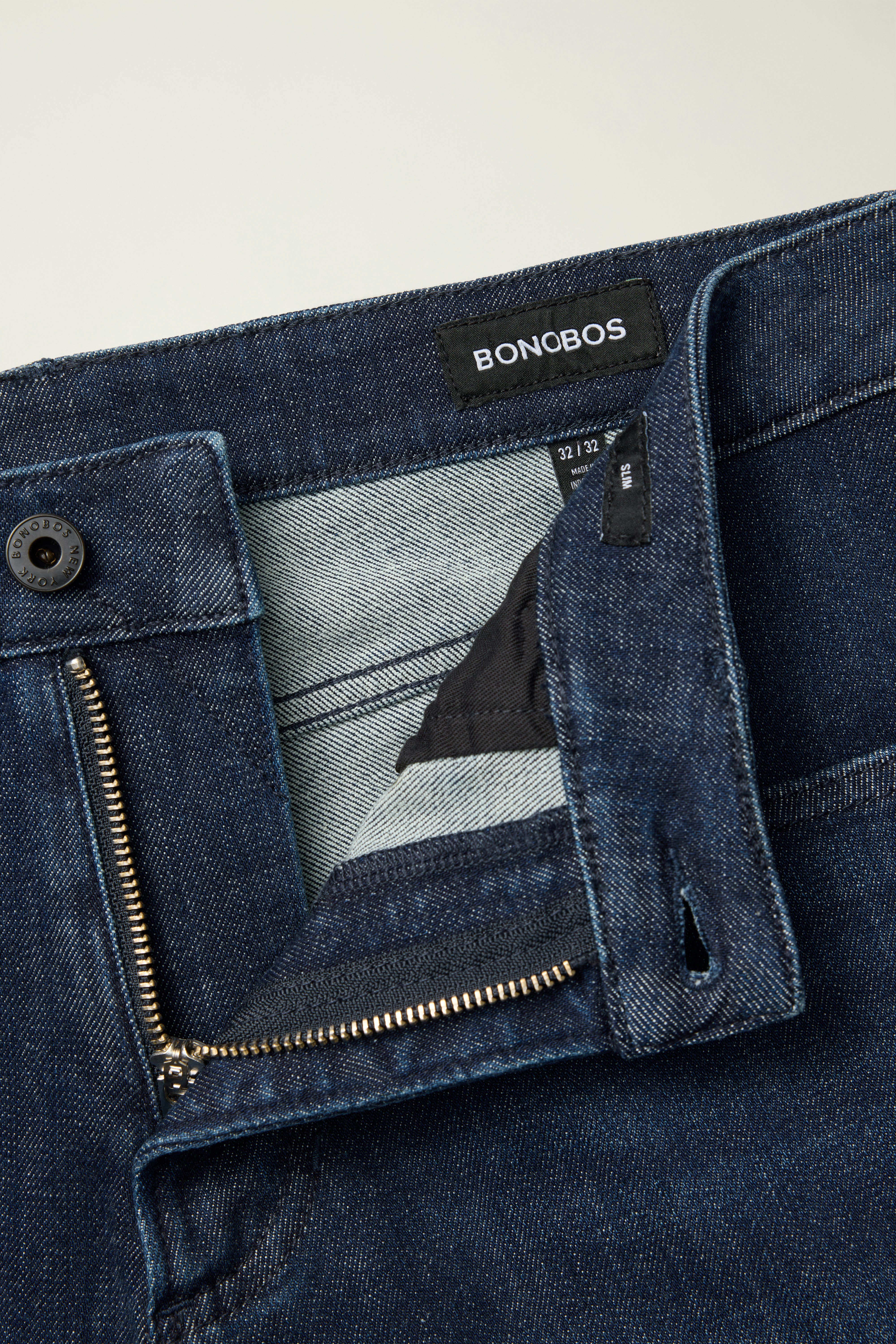 Premium 4-Way Stretch Jeans dark wash