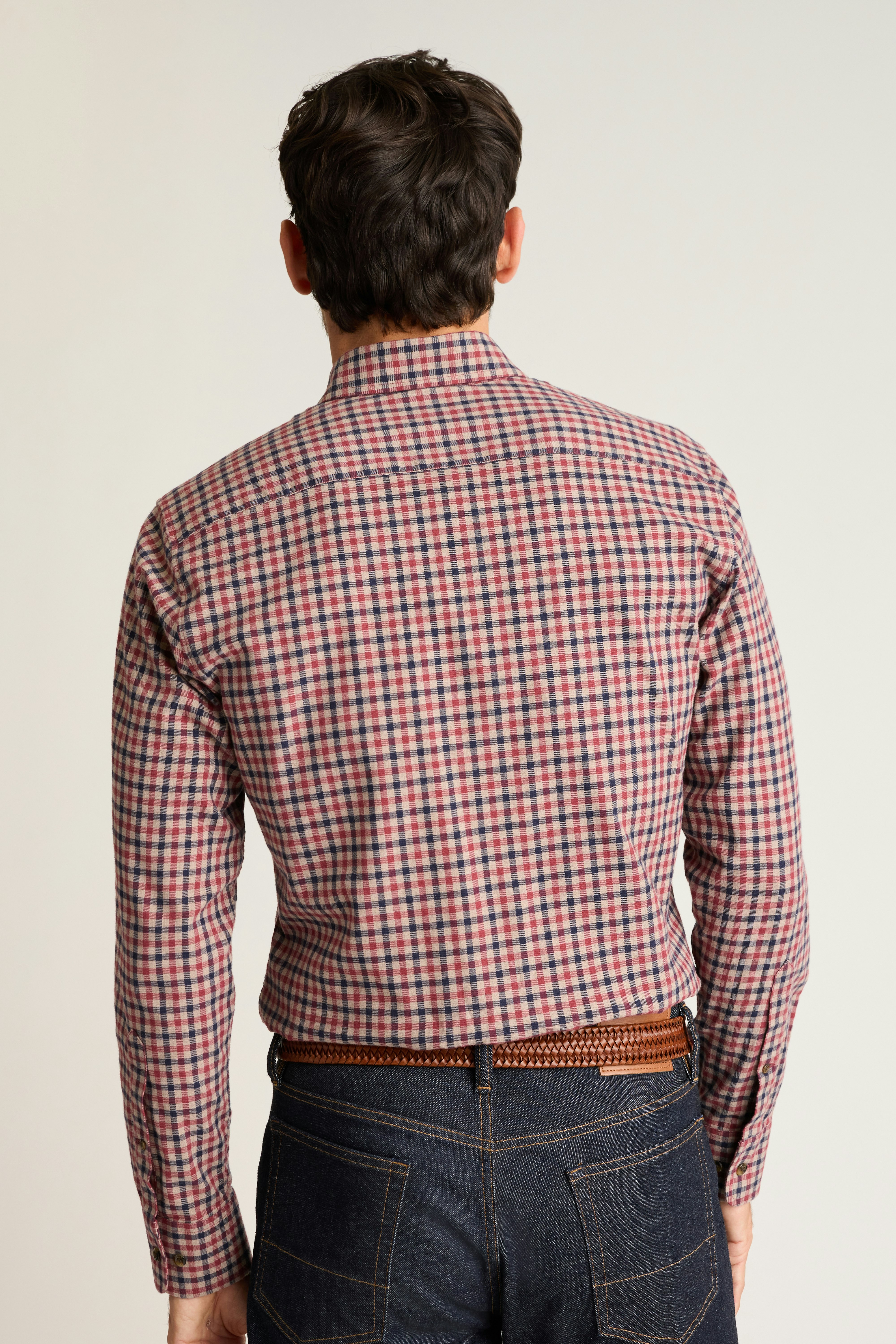 Everyday Lightweight Flannel Shirt rust wilfred plaid