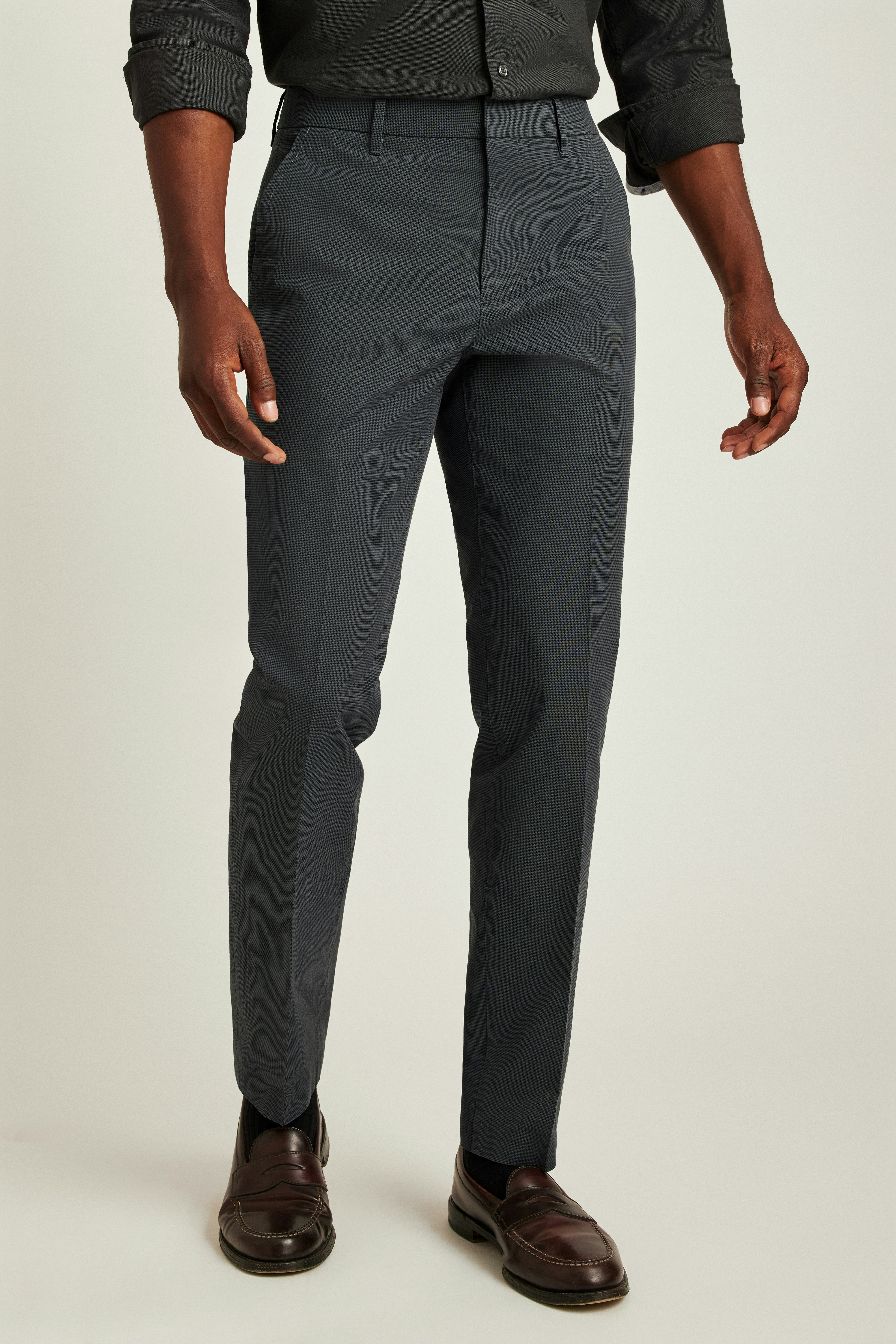 Weekday Warrior Dress Pants thursday navy houndstooth