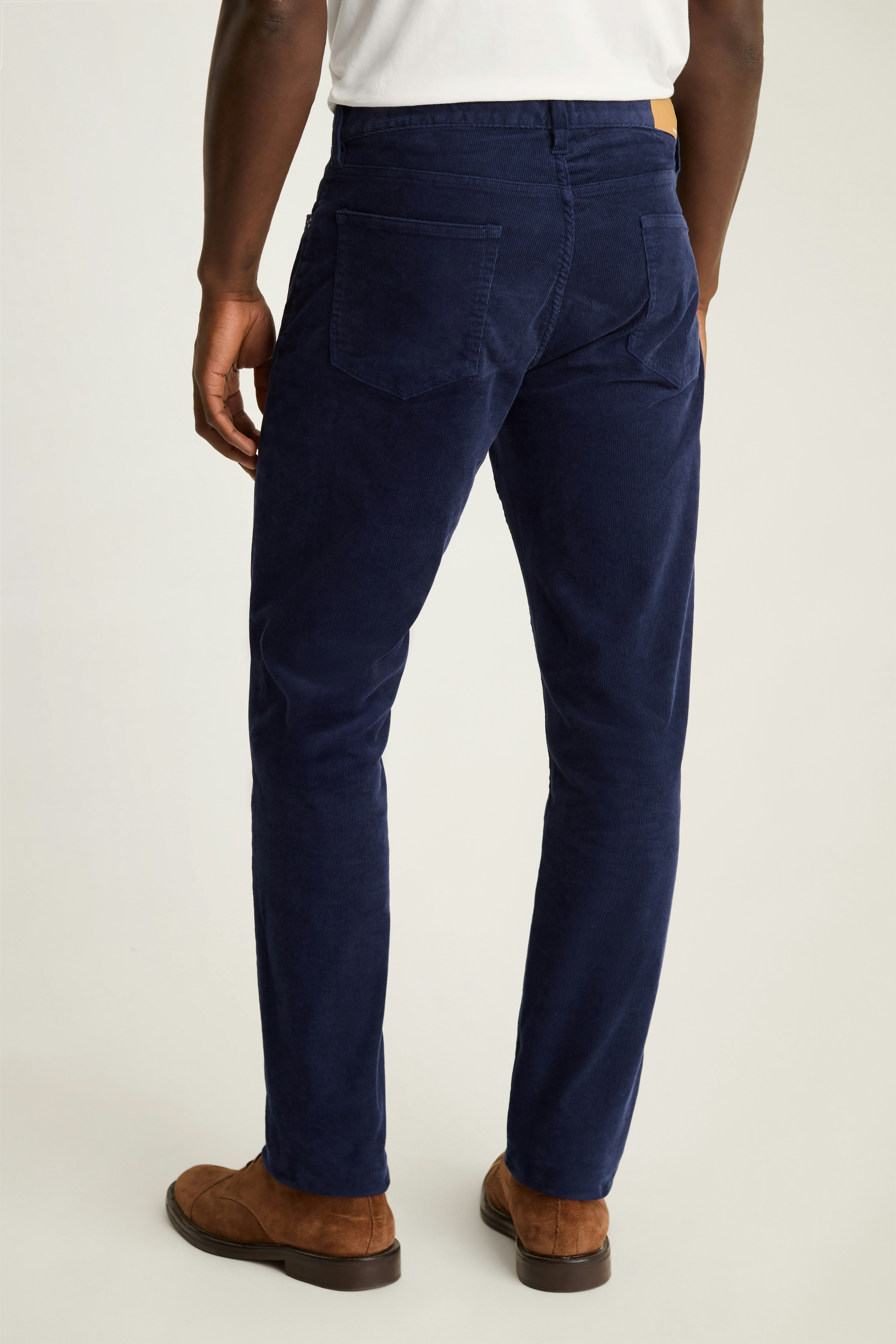 Corduroy 5-Pocket Pants maritime blue