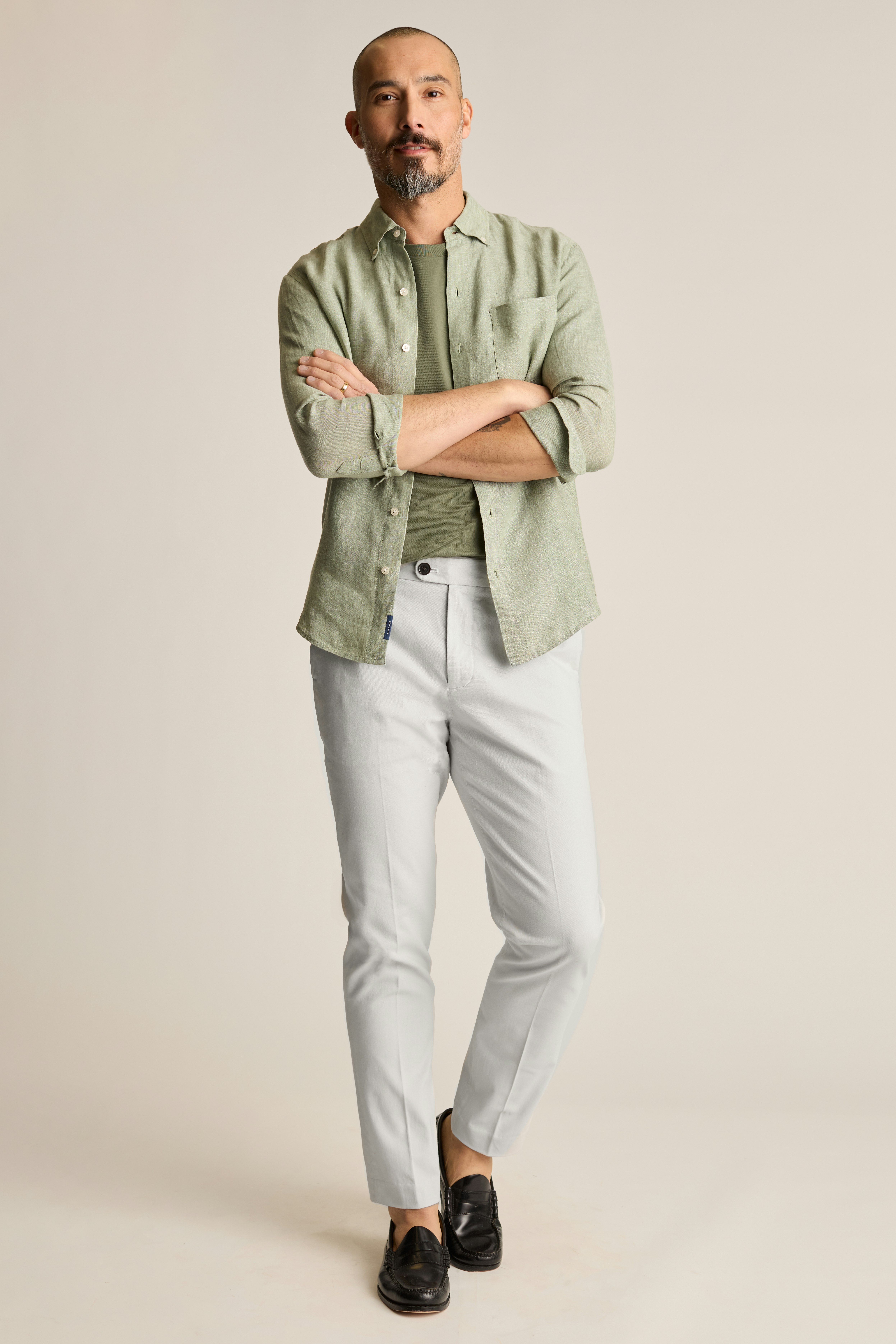 Primo Chino oyster grey