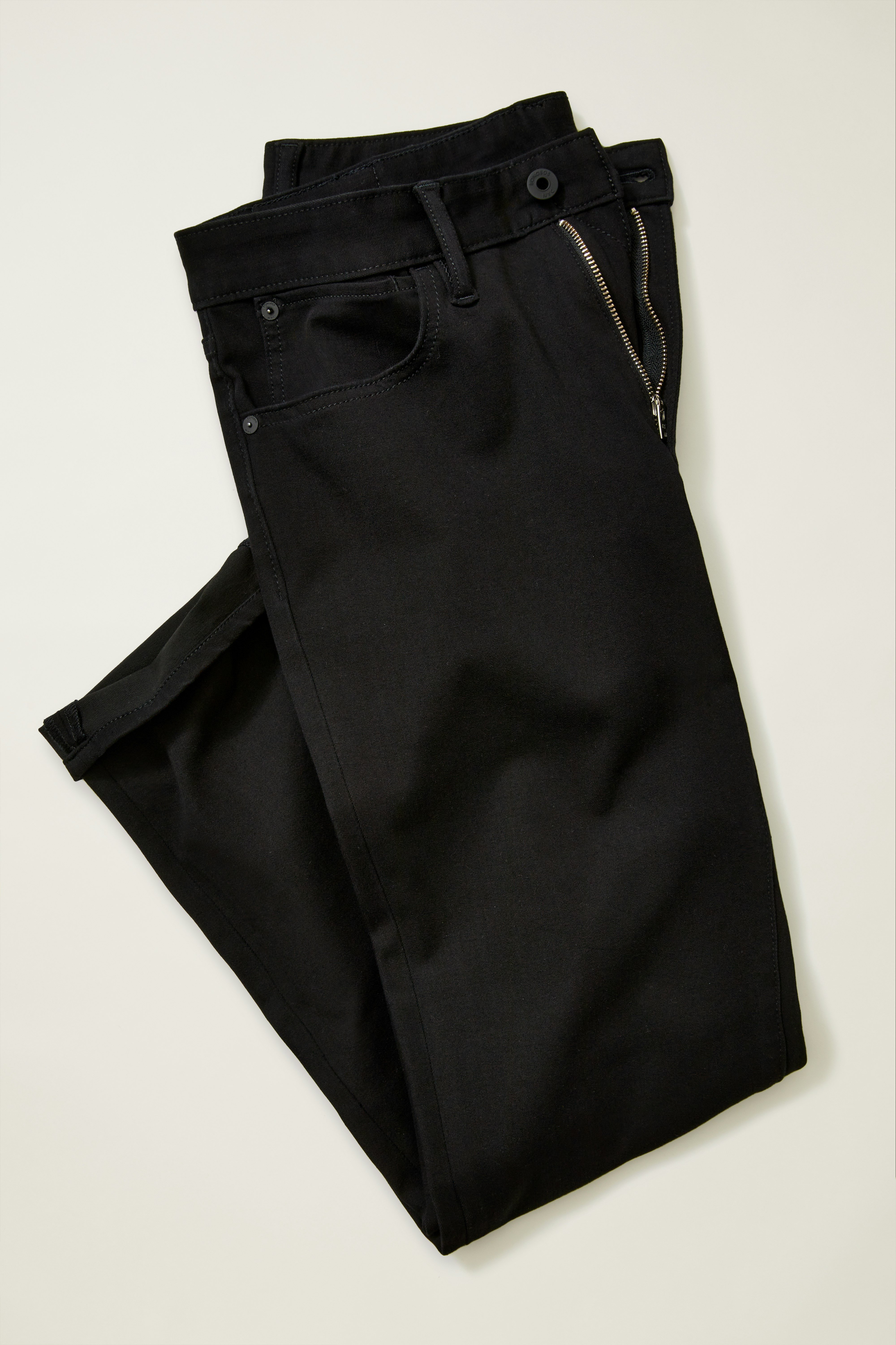 Premium 4-Way Stretch Jeans jet black