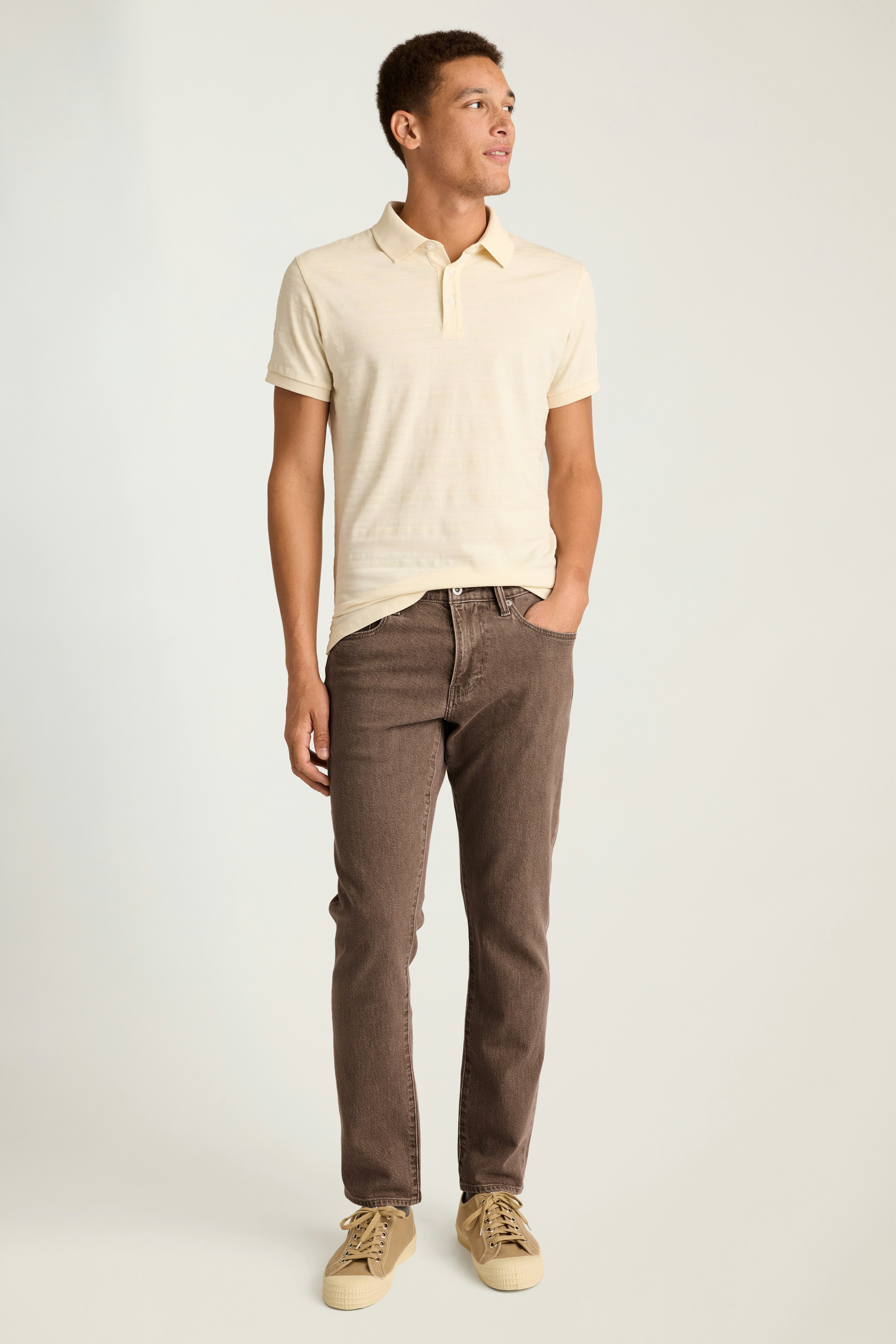 Gramercy Premium Jean brown vintage wash