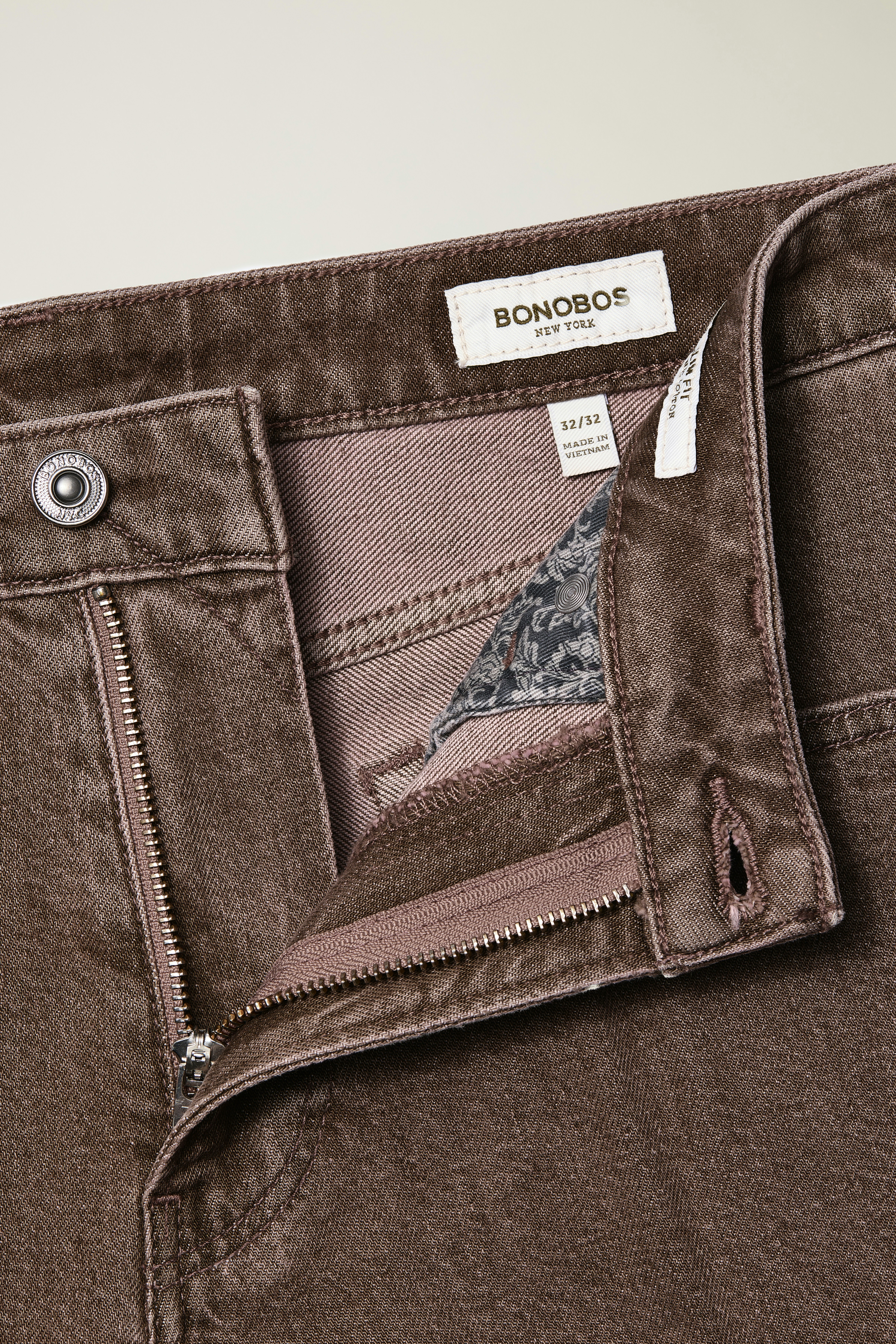 Gramercy Premium Jean brown vintage wash