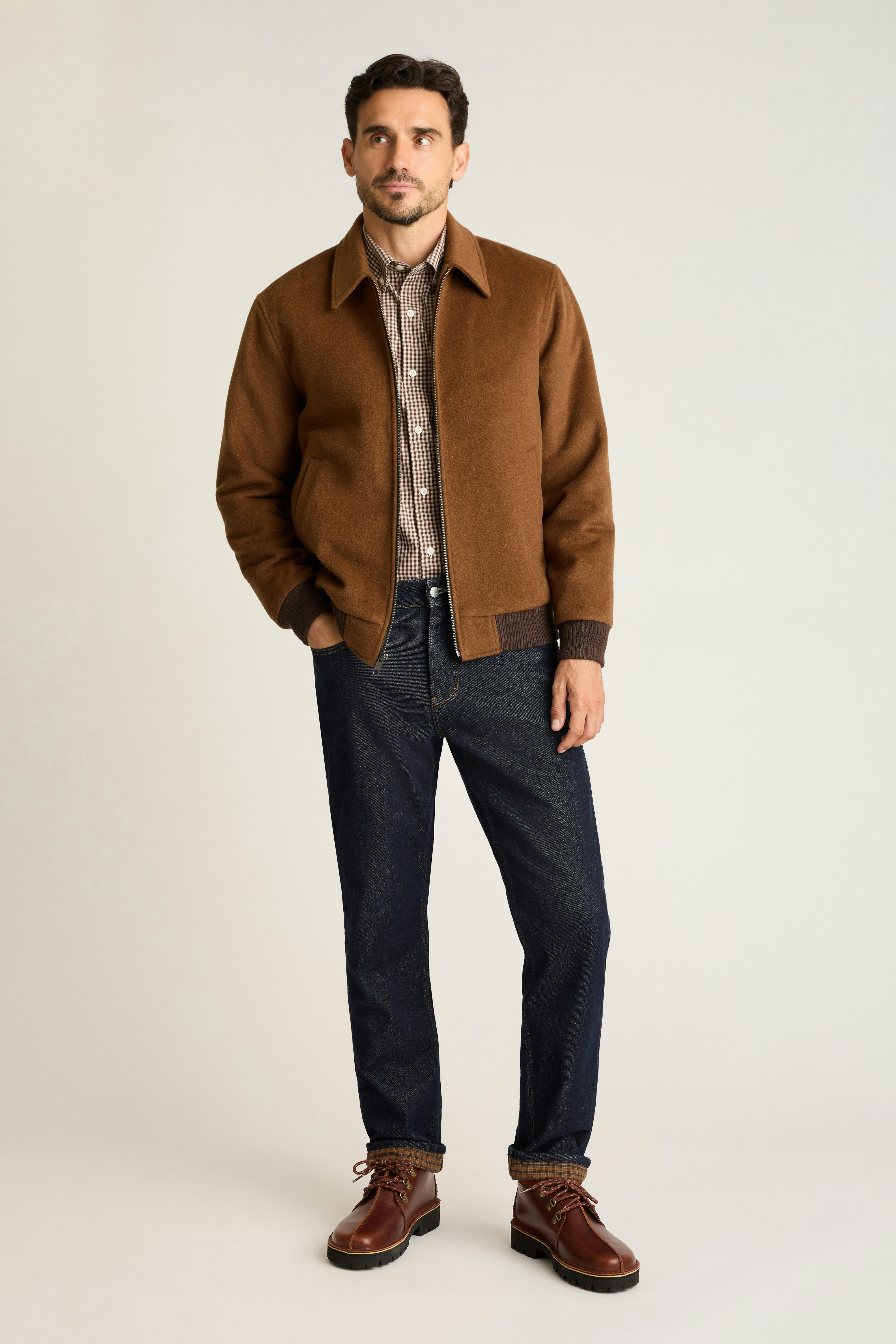 Everyday Shirt chocolate gingham