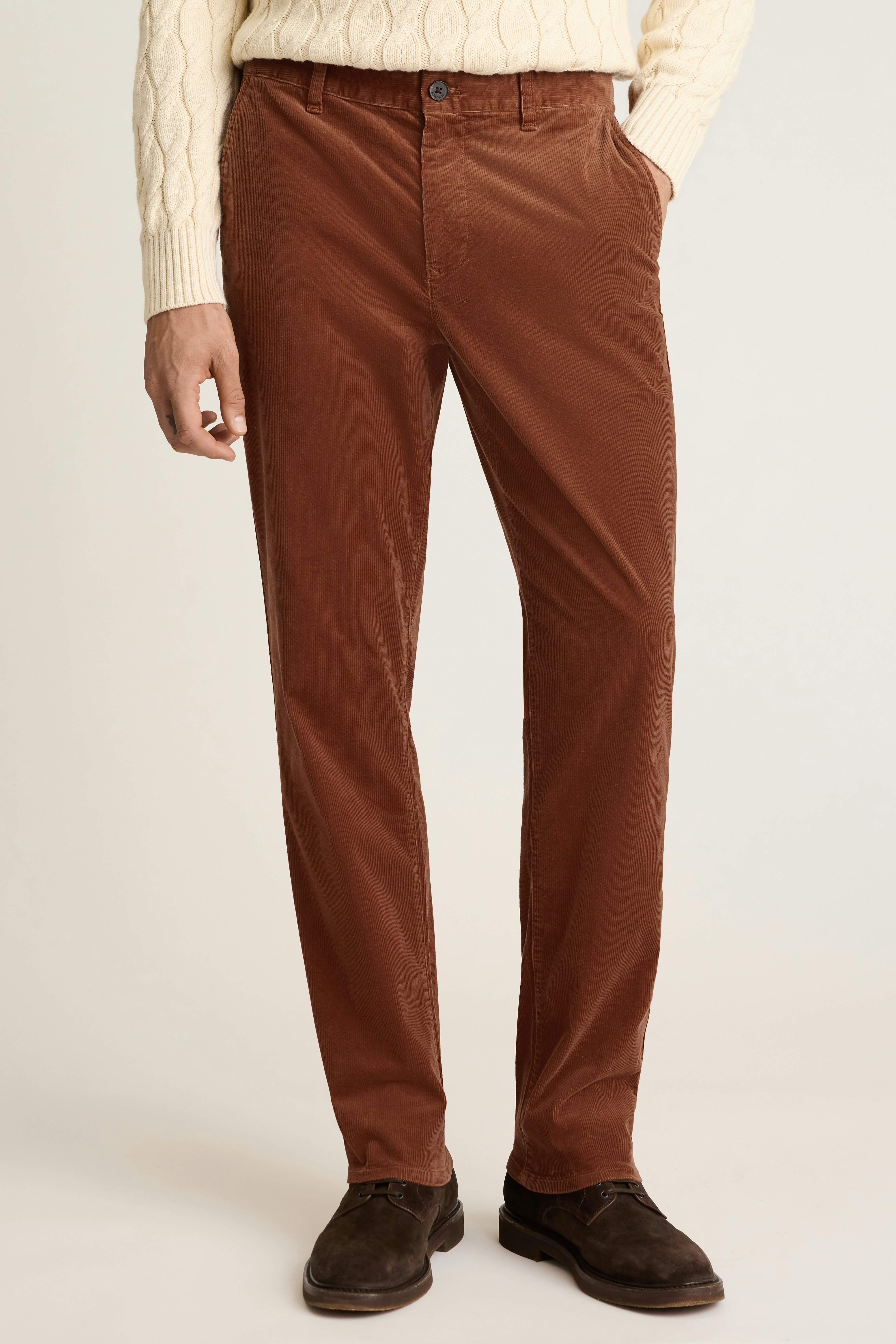 Corduroy Chino tortoise shell brown