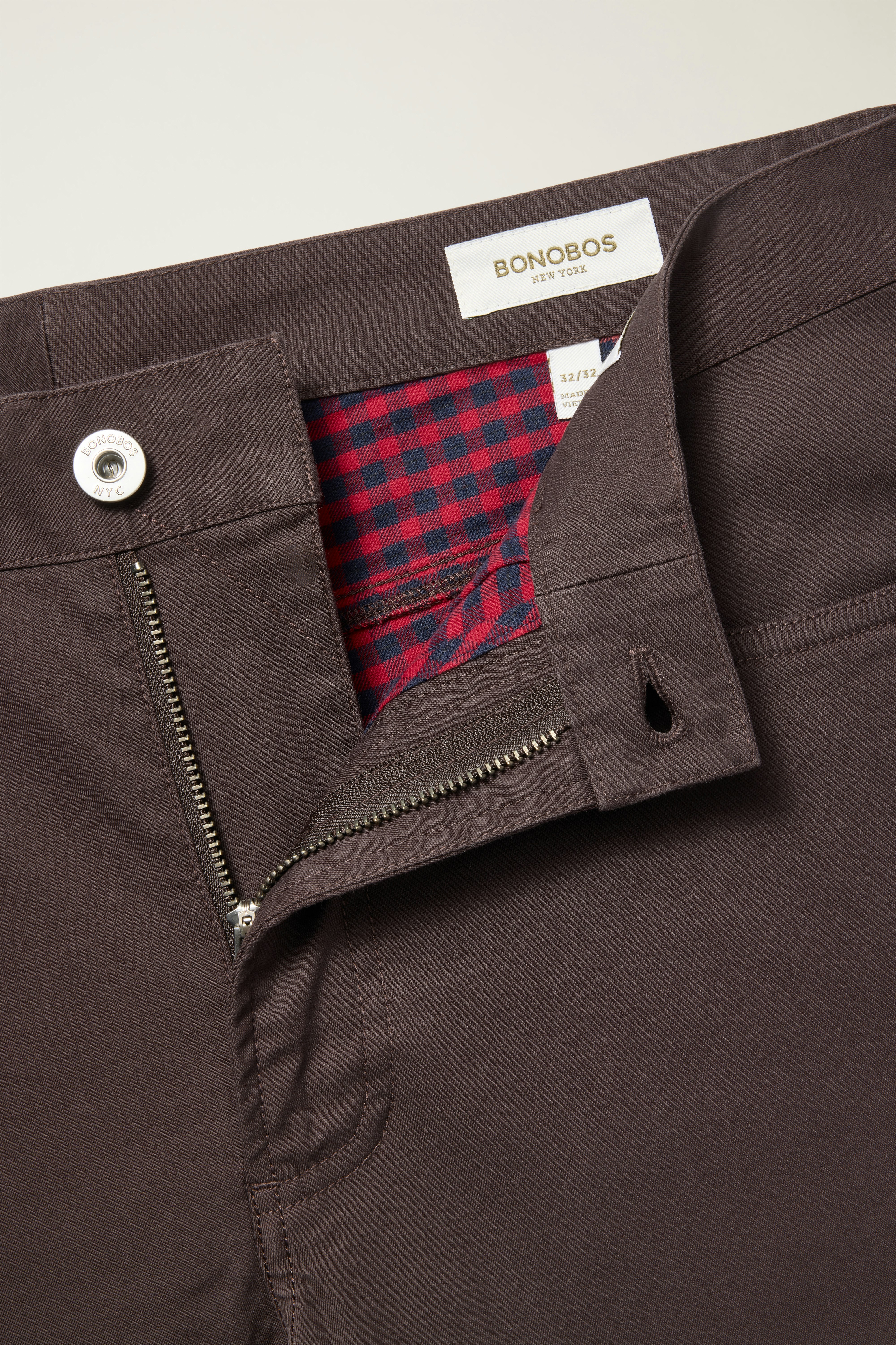 Fireside Flannel Lined Pant chocolate brown