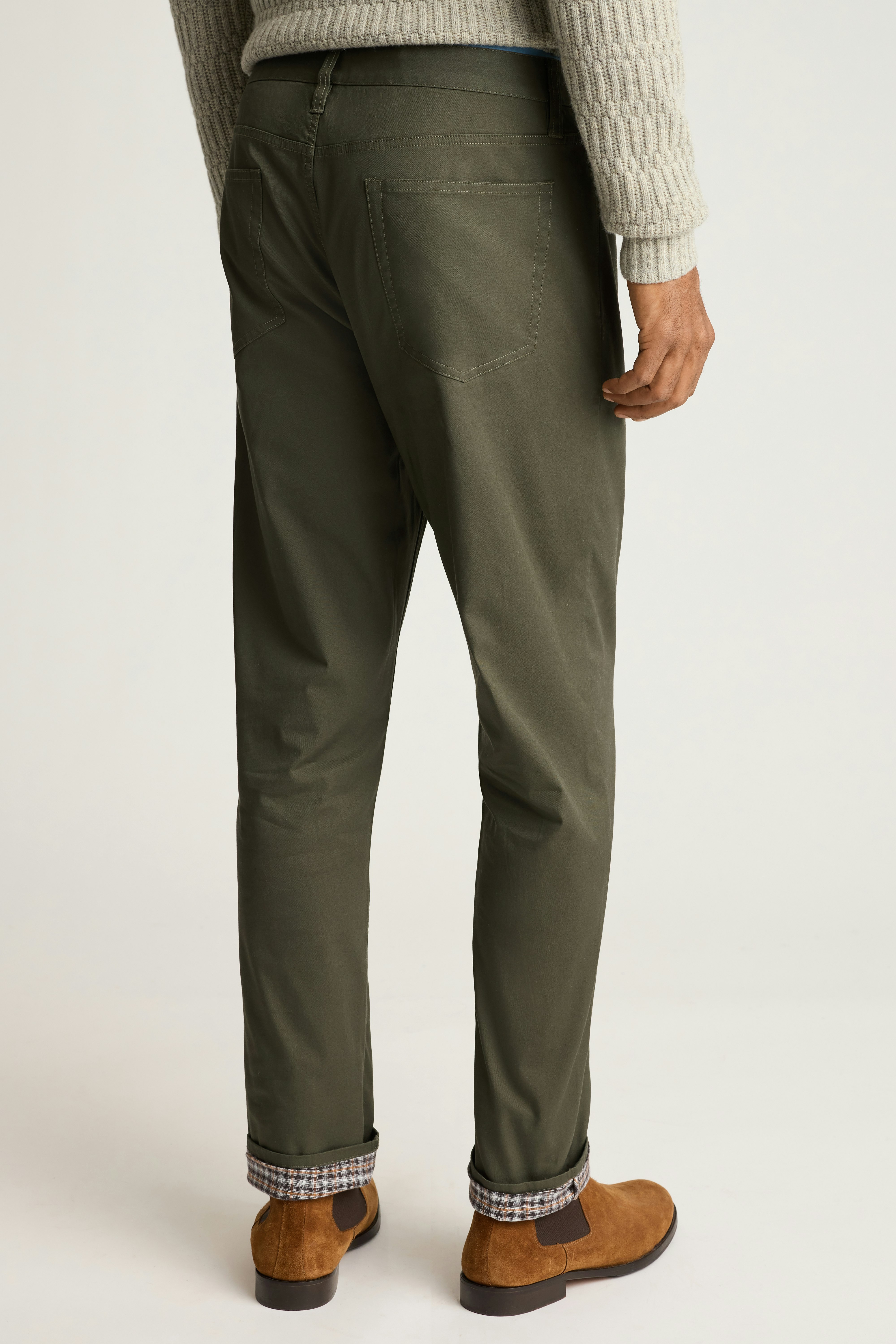 Fireside Flannel Lined Pant forest green