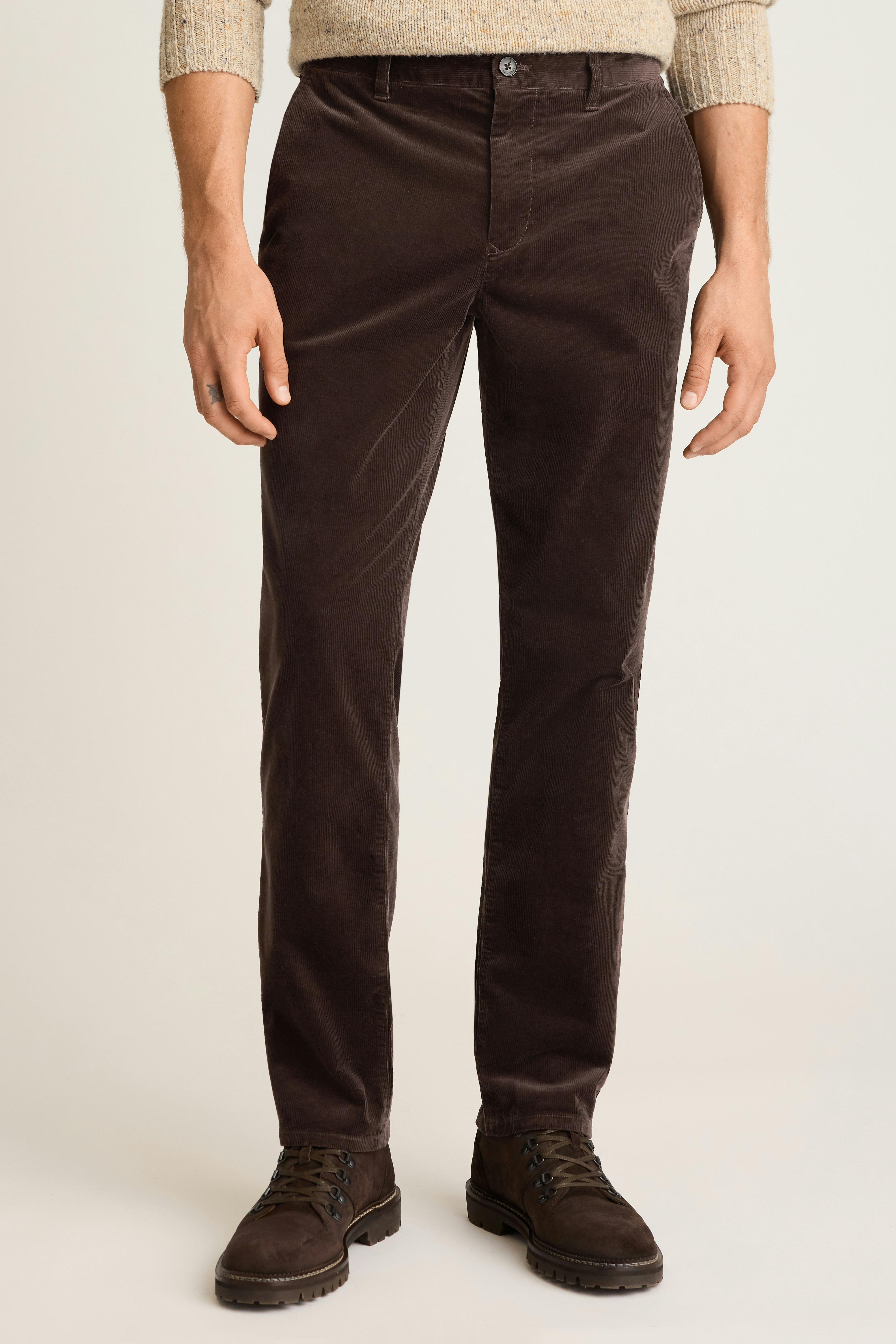 Corduroy Chino chocolate brown 3 Corduroy Chino chocolate brown