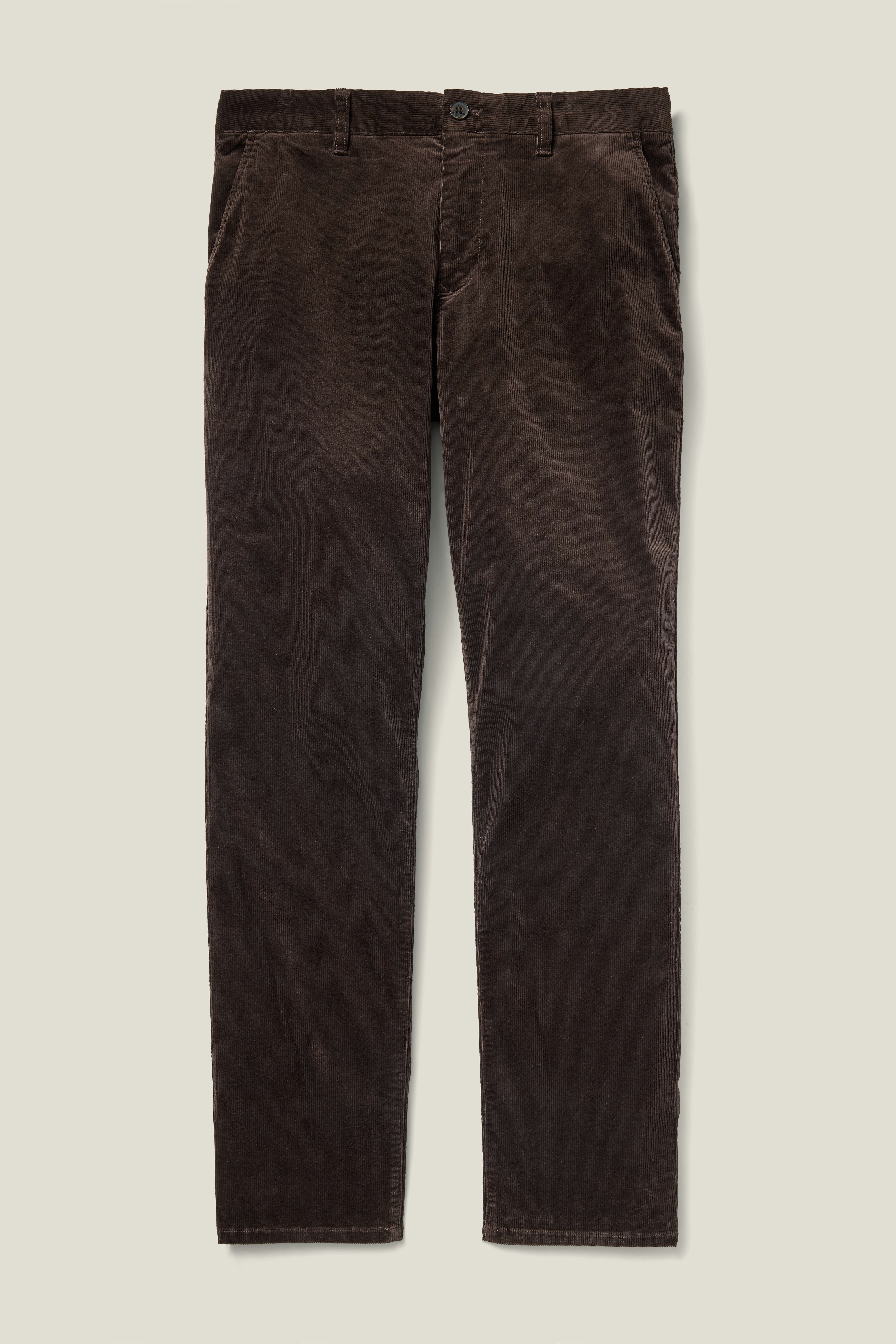Corduroy Chino chocolate brown 5 Corduroy Chino chocolate brown