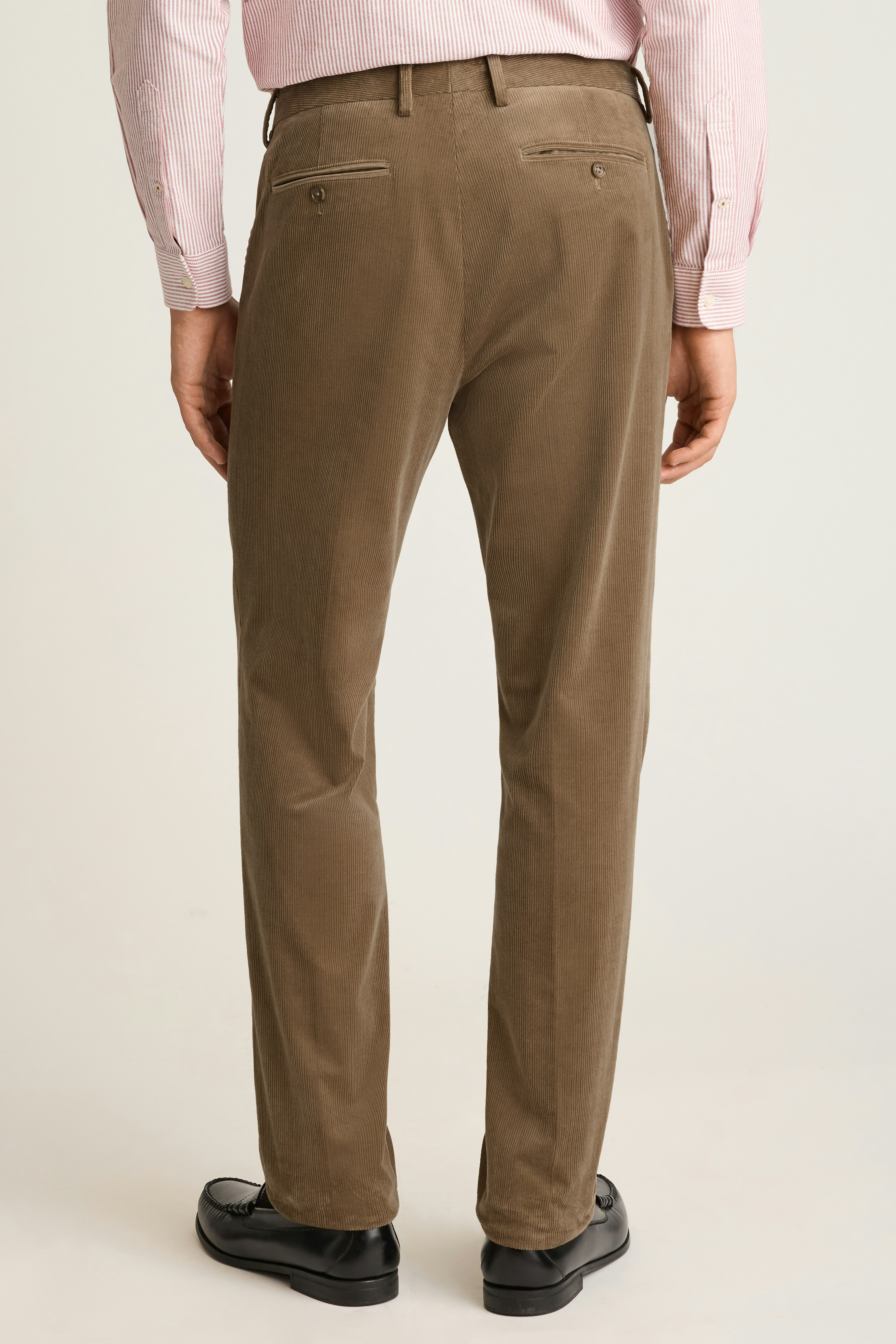 Jetsetter Italian Corduroy Dress Pant khaki