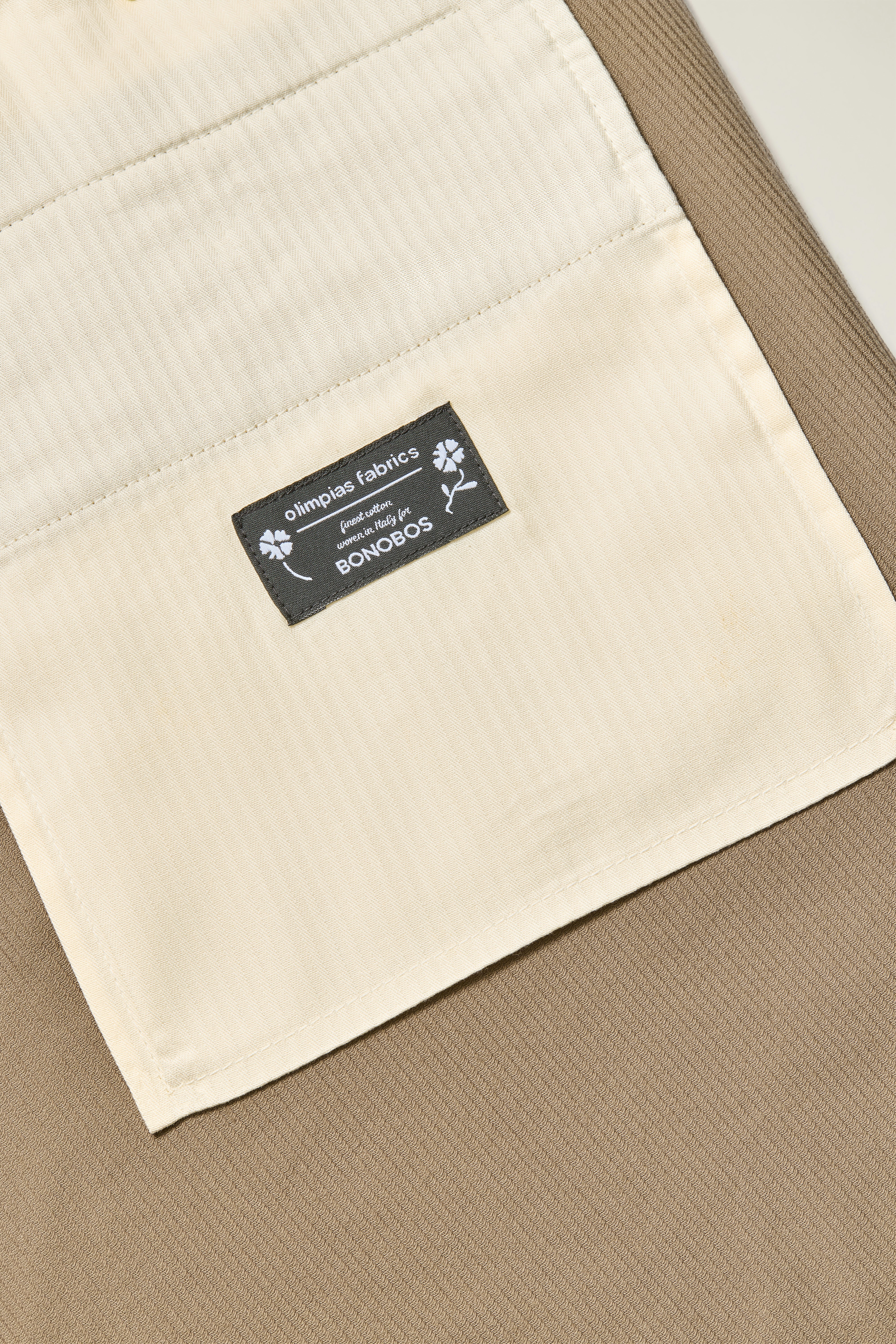 Jetsetter Italian Corduroy Dress Pant khaki