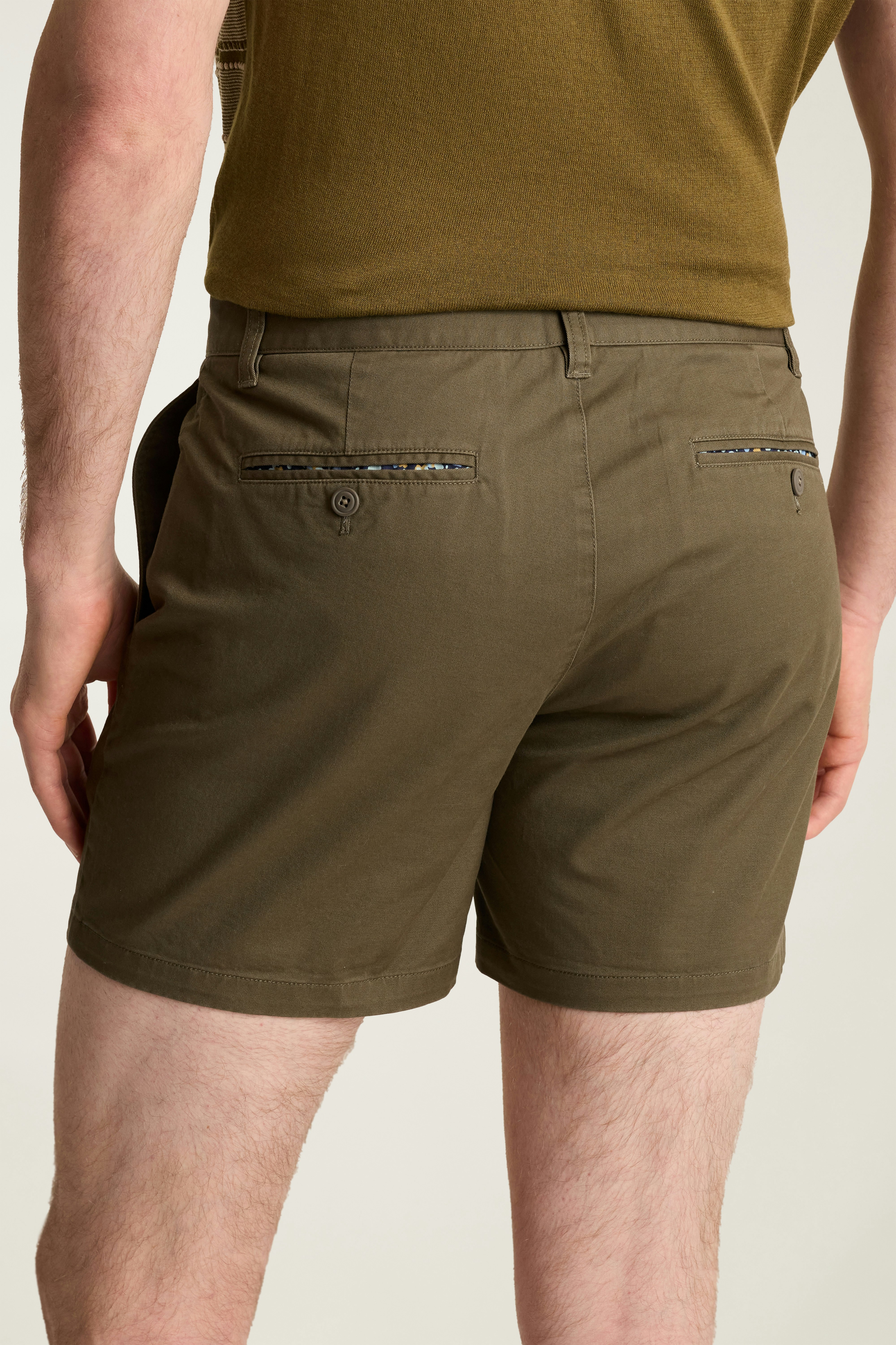 The Original Chino Short charcoal brown