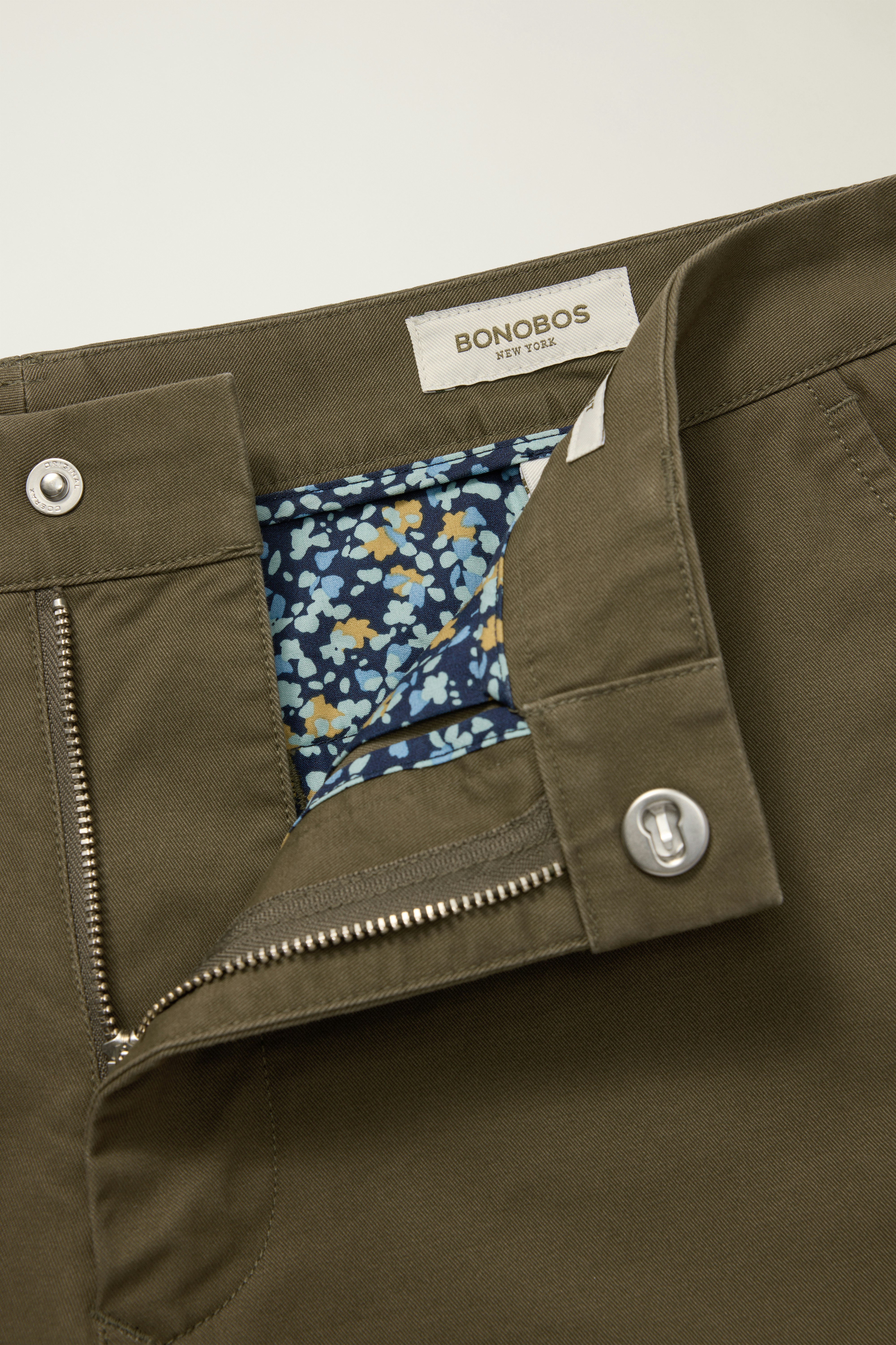 The Original Chino Short charcoal brown