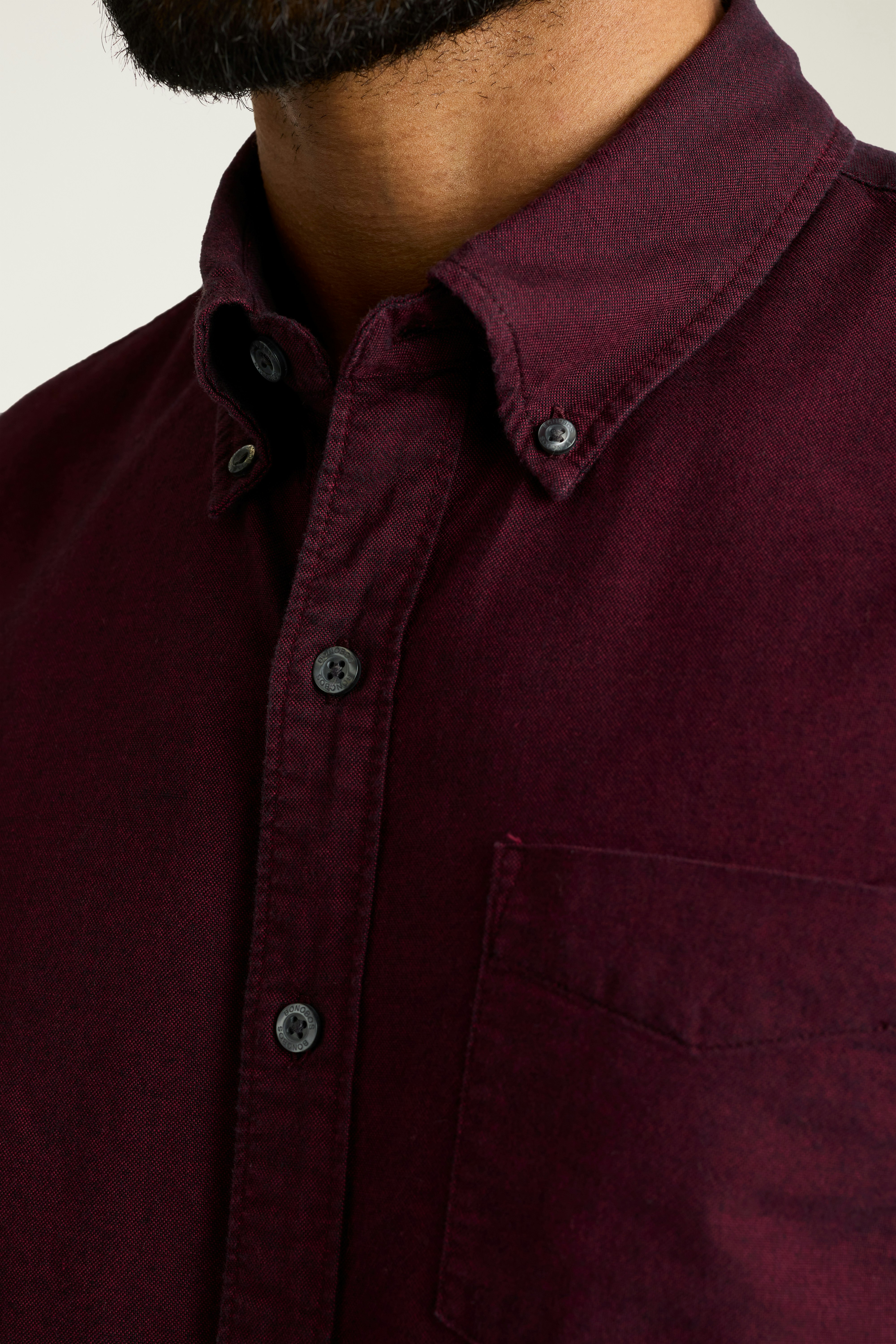 Everyday Oxford Shirt port red