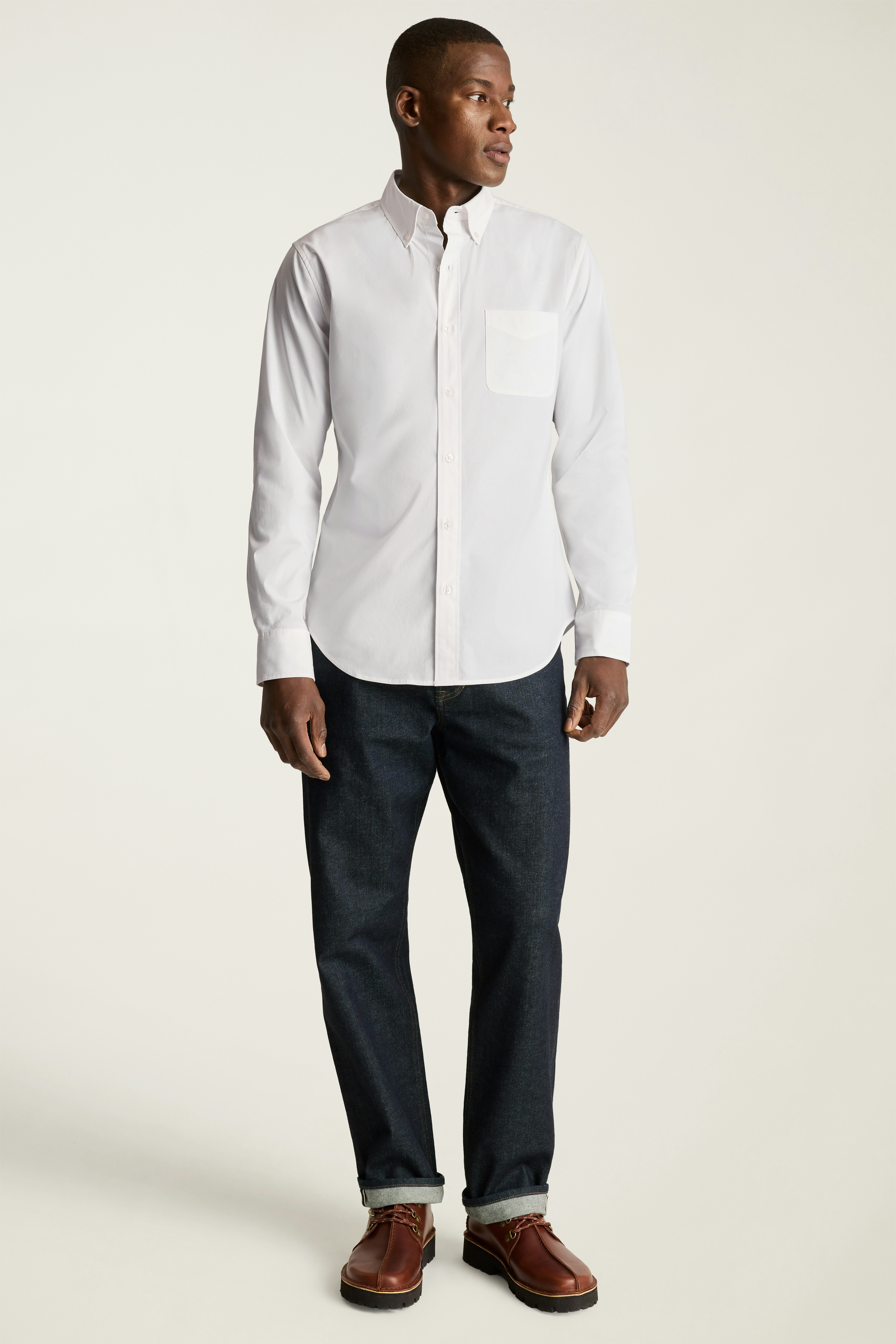 Everyday Shirt solid white
