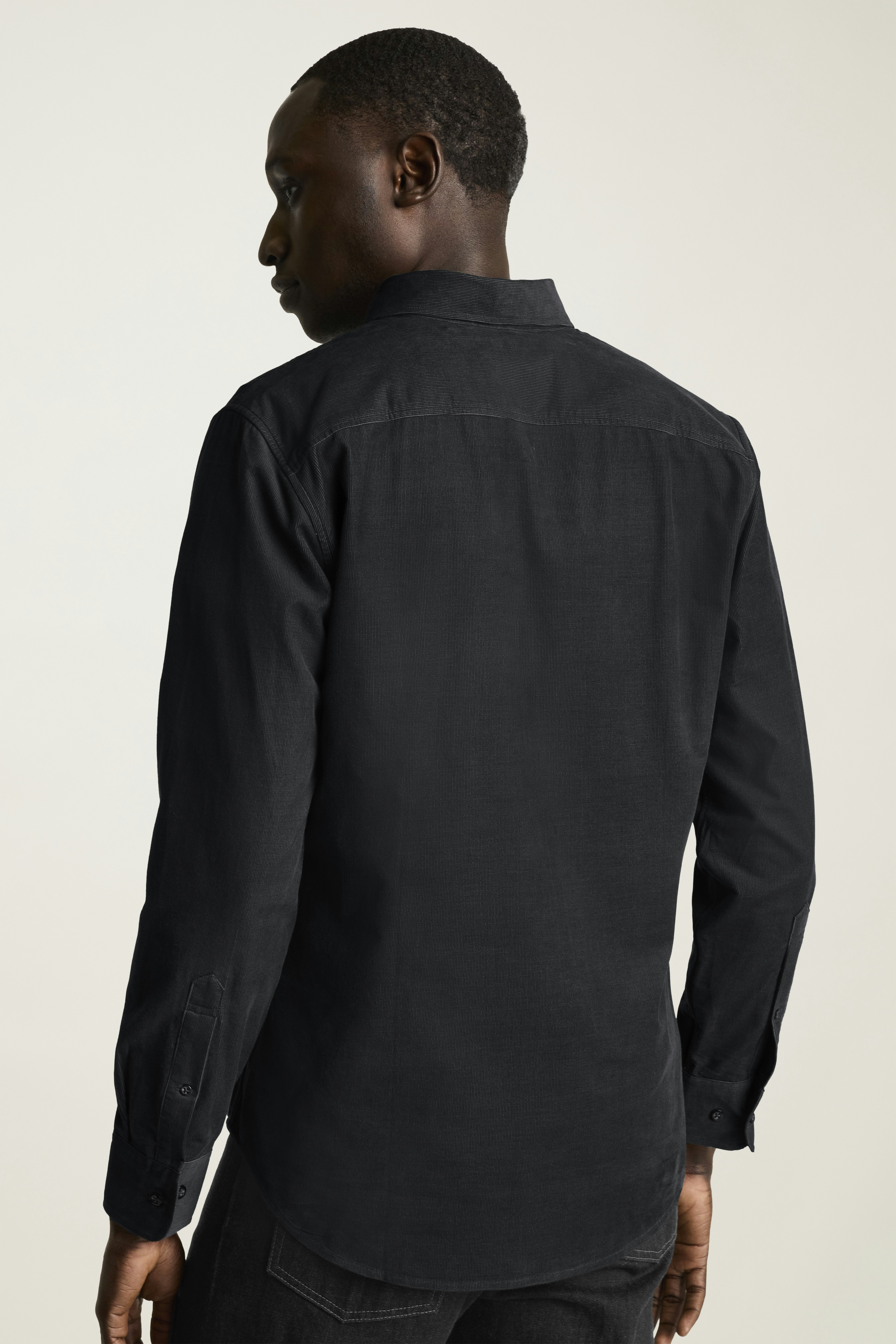 Everyday Corduroy Shirt asphalt grey