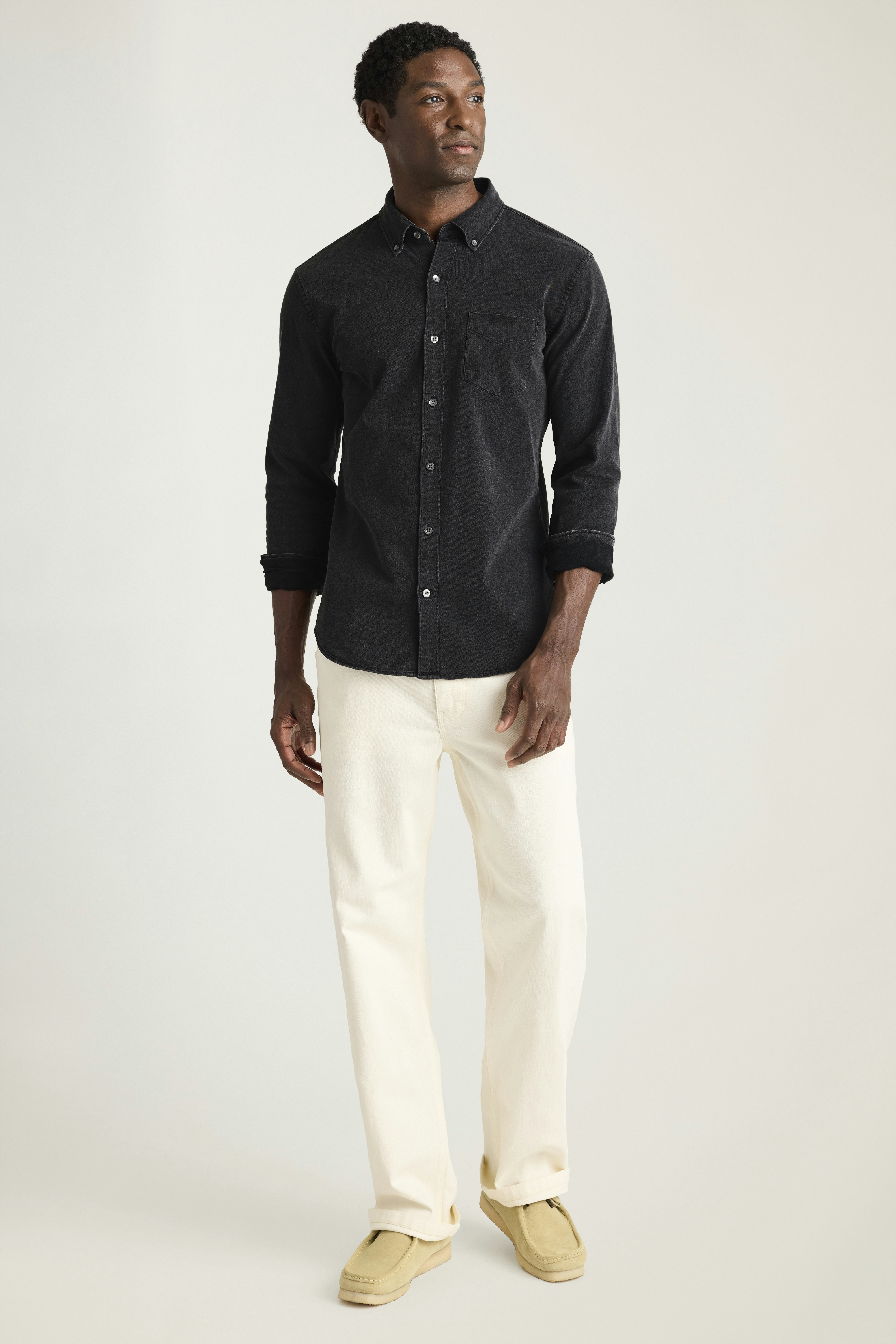 Everyday Denim Shirt black rinse wash