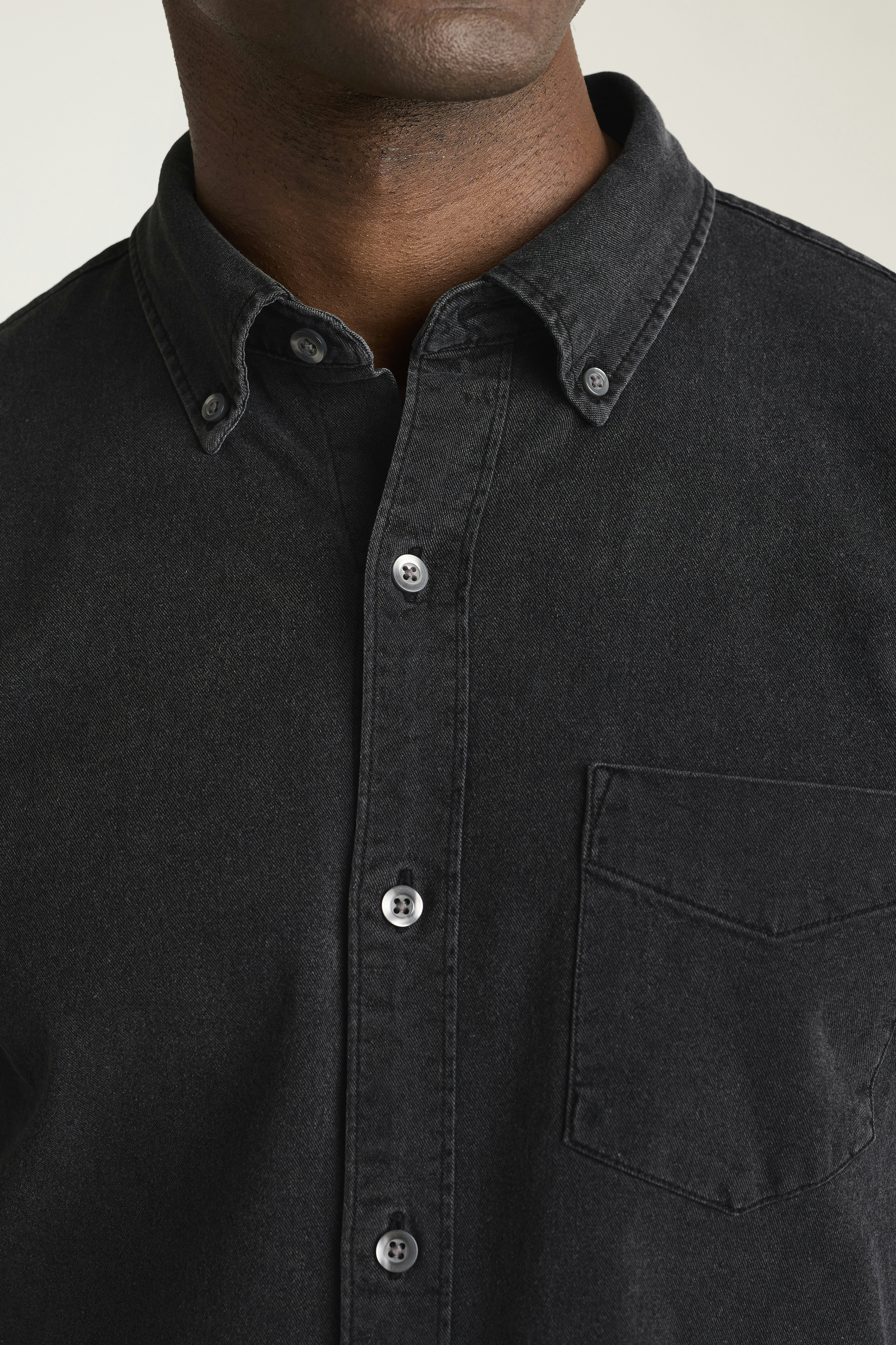 Everyday Denim Shirt black rinse wash