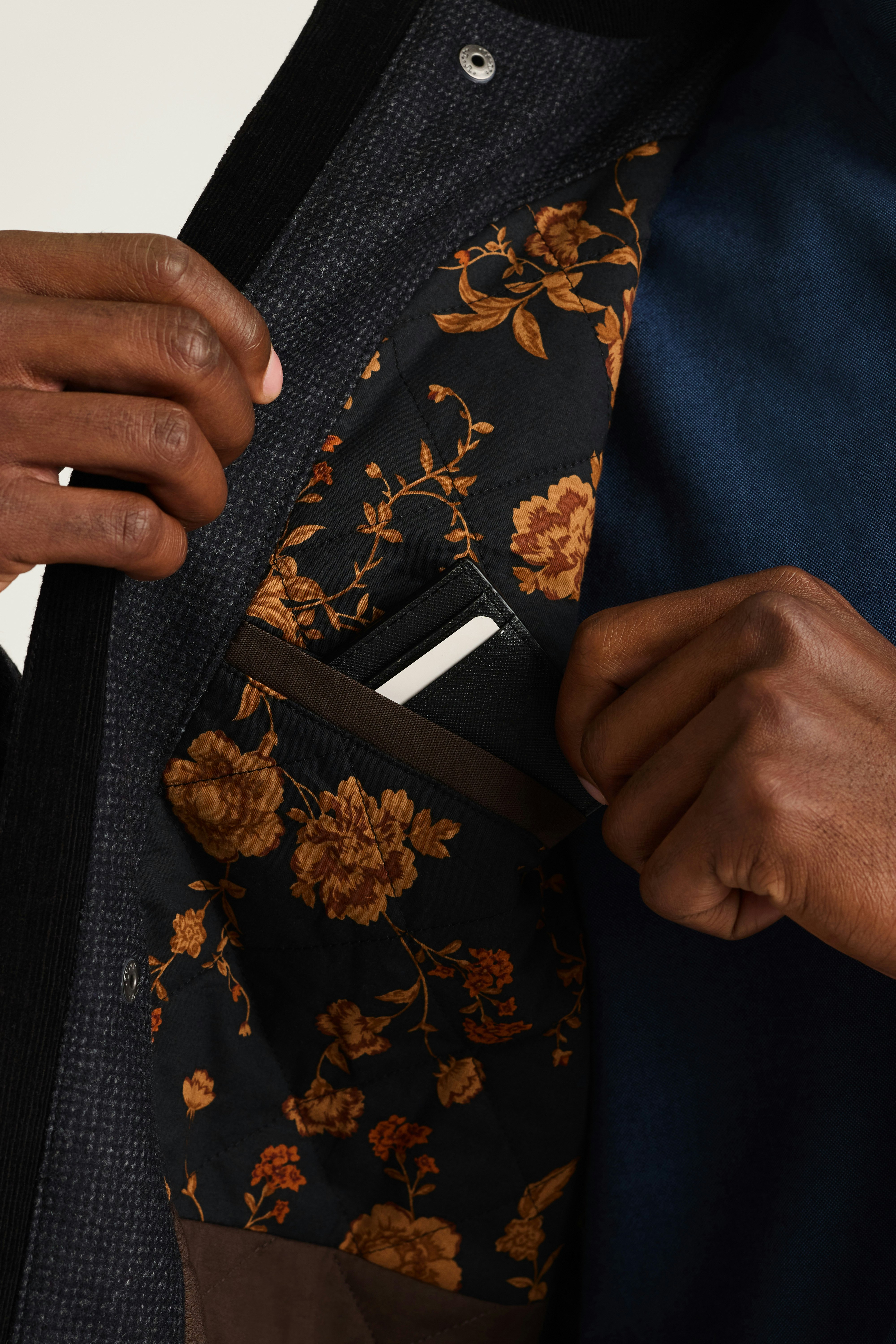 The Italian Wool Lodge Jacket charcoal