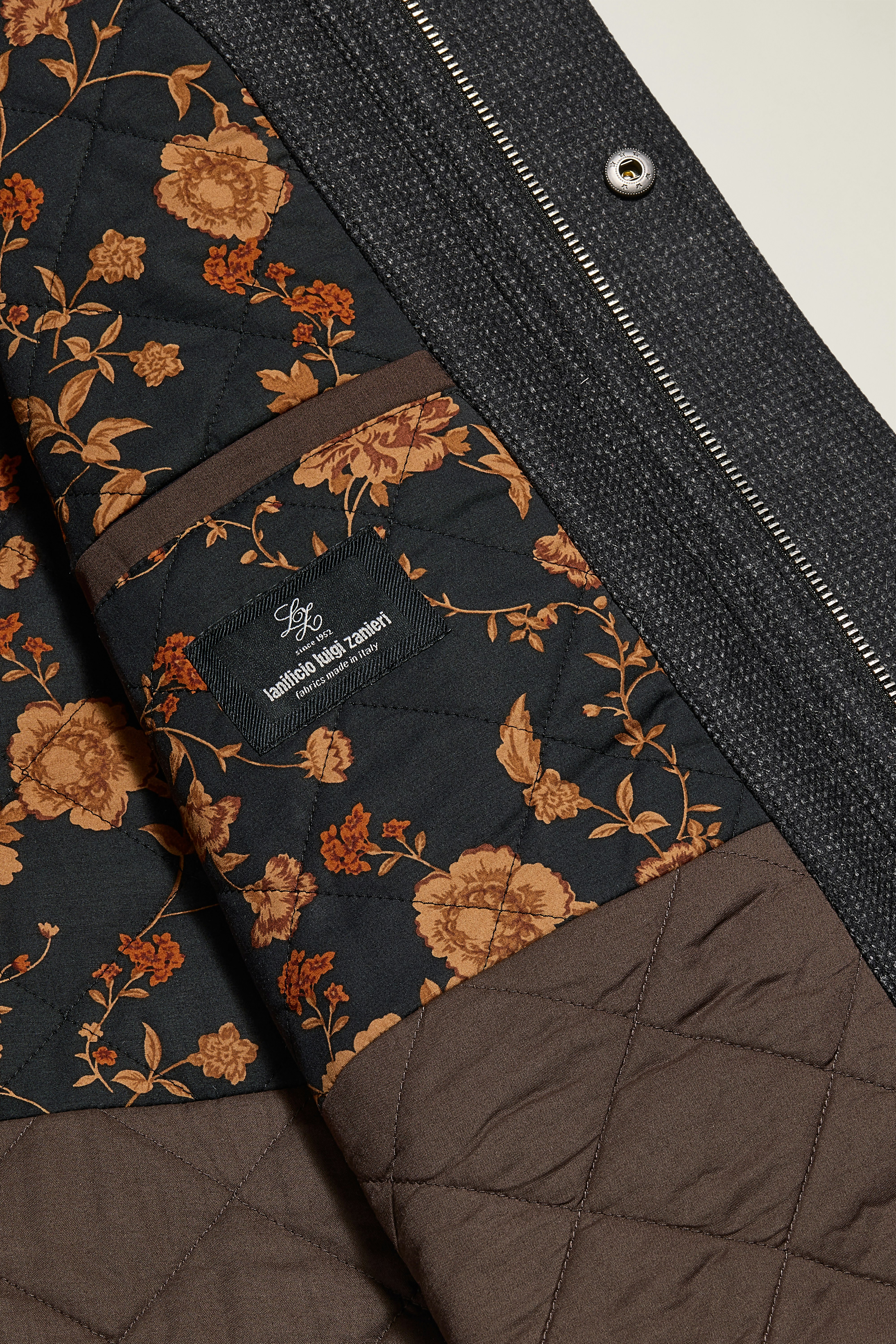 The Italian Wool Lodge Jacket charcoal 5 The Italian Wool Lodge Jacket charcoal