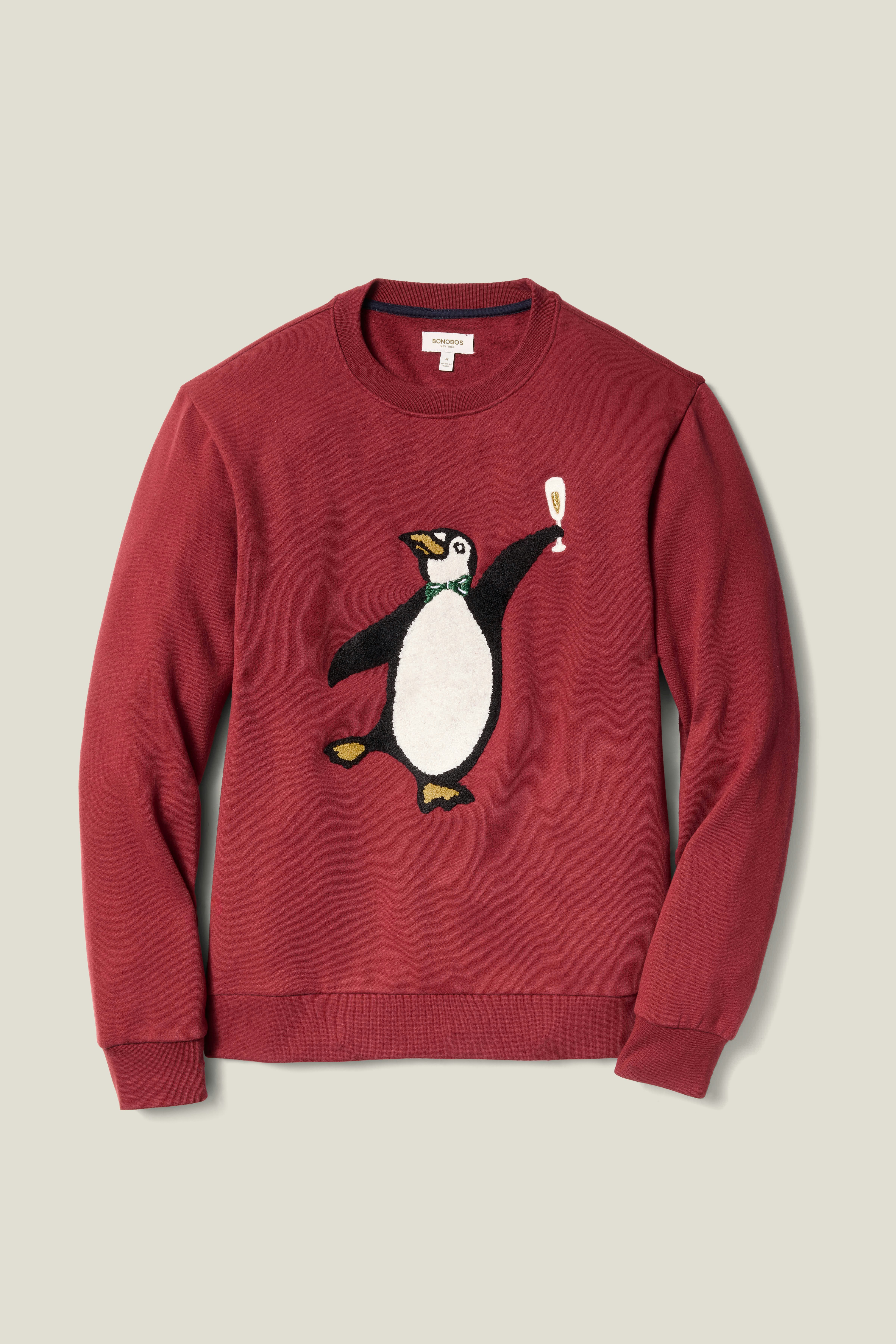 Critter Supersoft Fleece Crew the tuxedo toaster