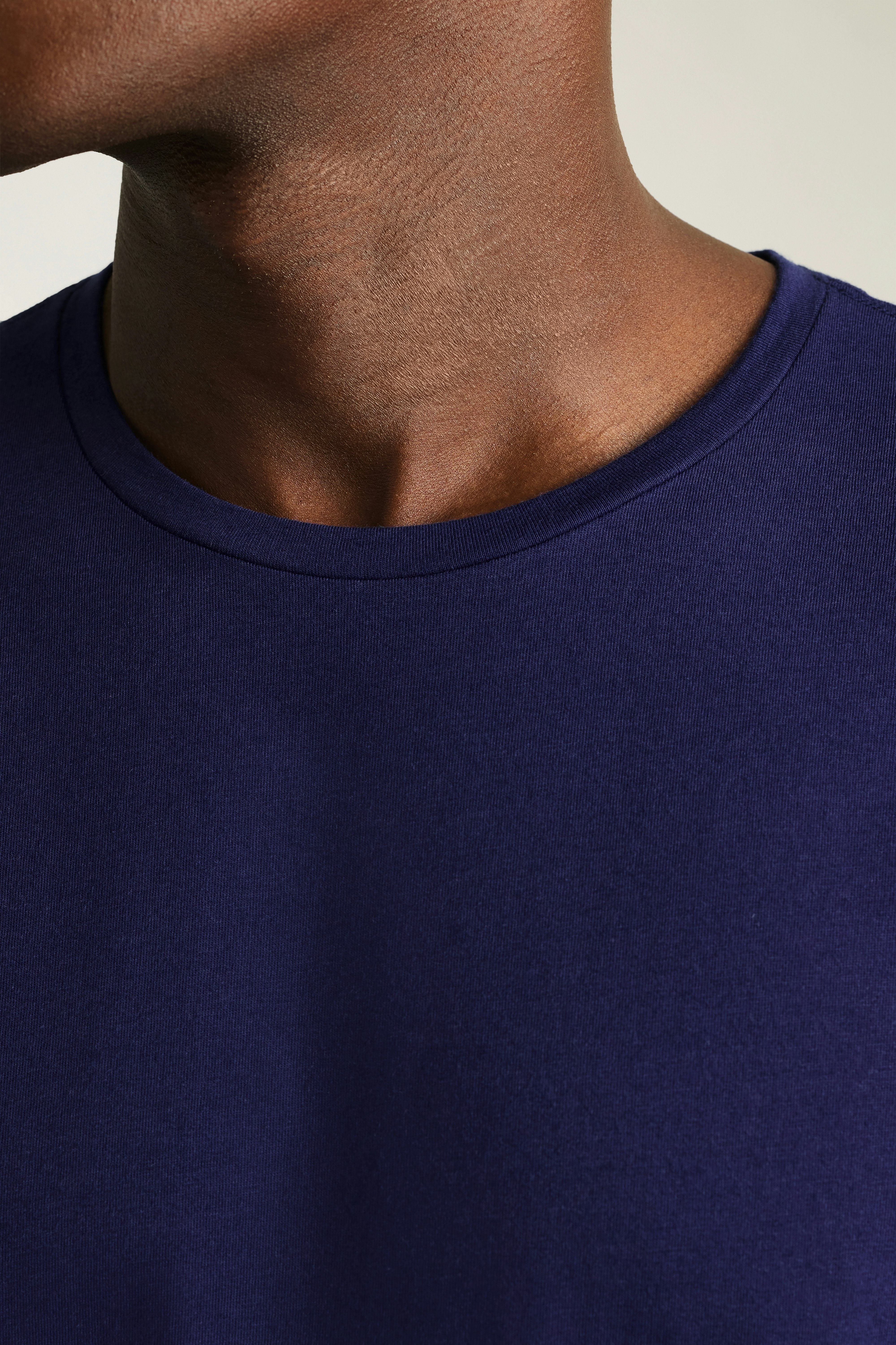 Pima Performance Tee bright navy blue