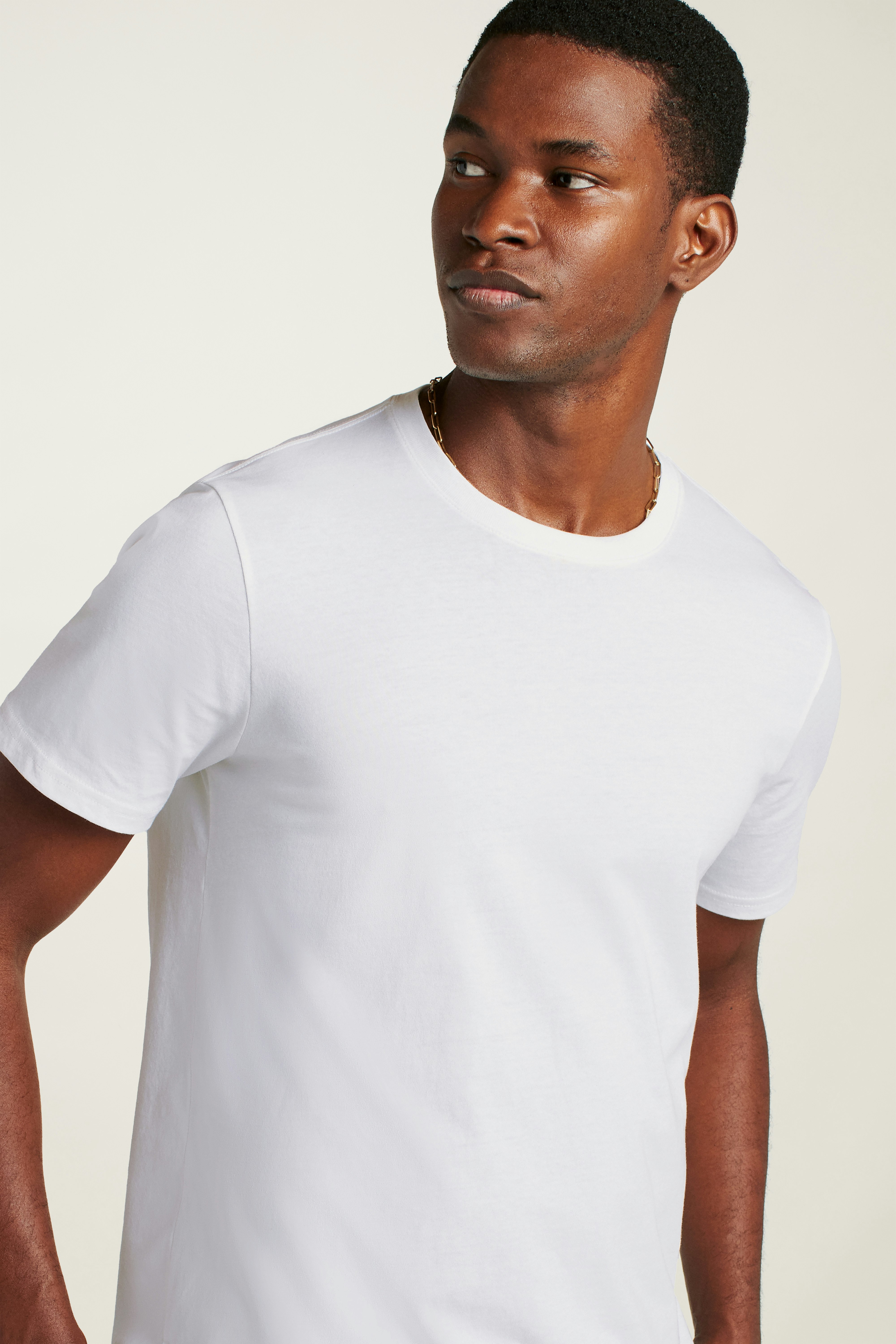Forever Soft Cotton Tee white