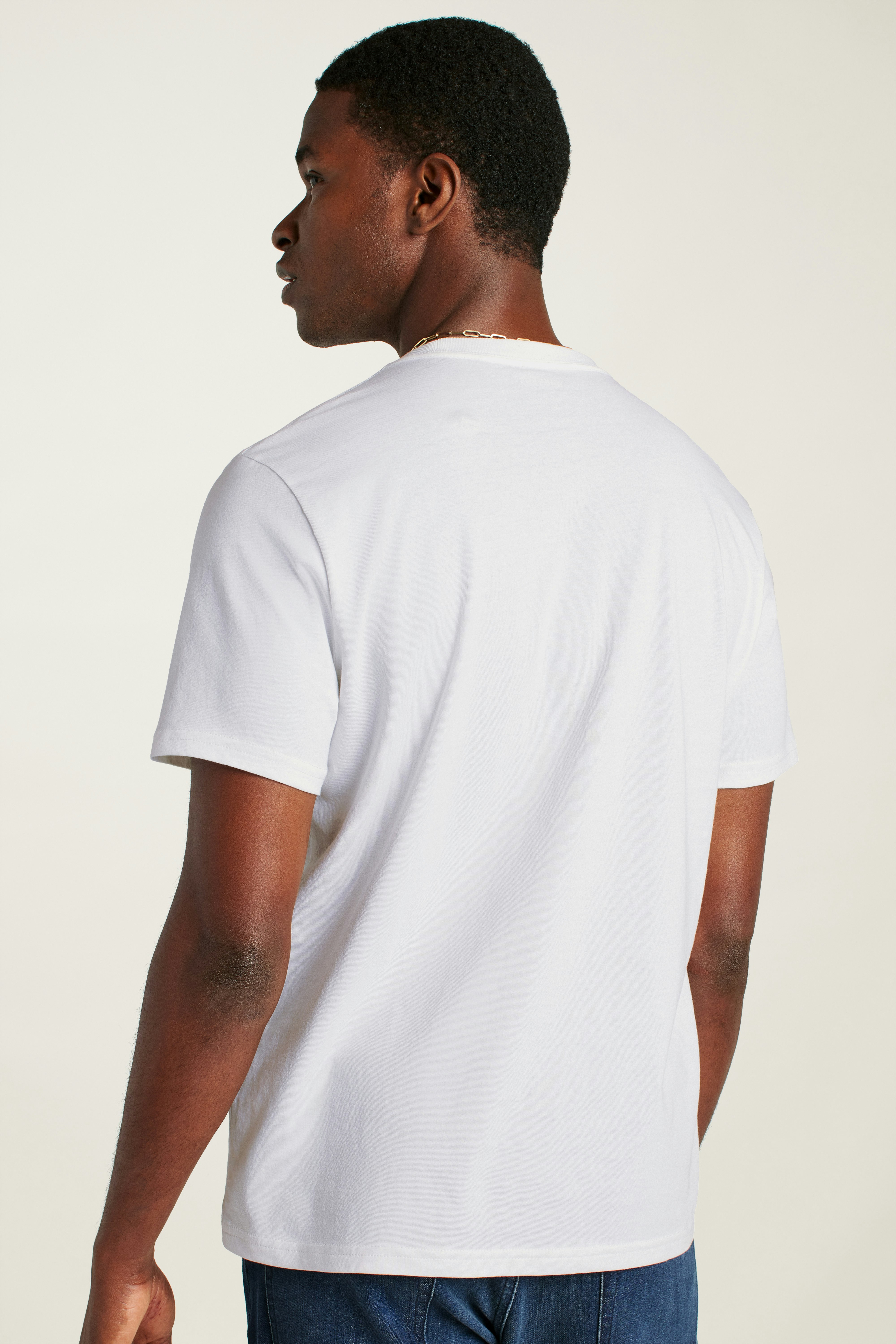 Forever Soft Cotton Tee white