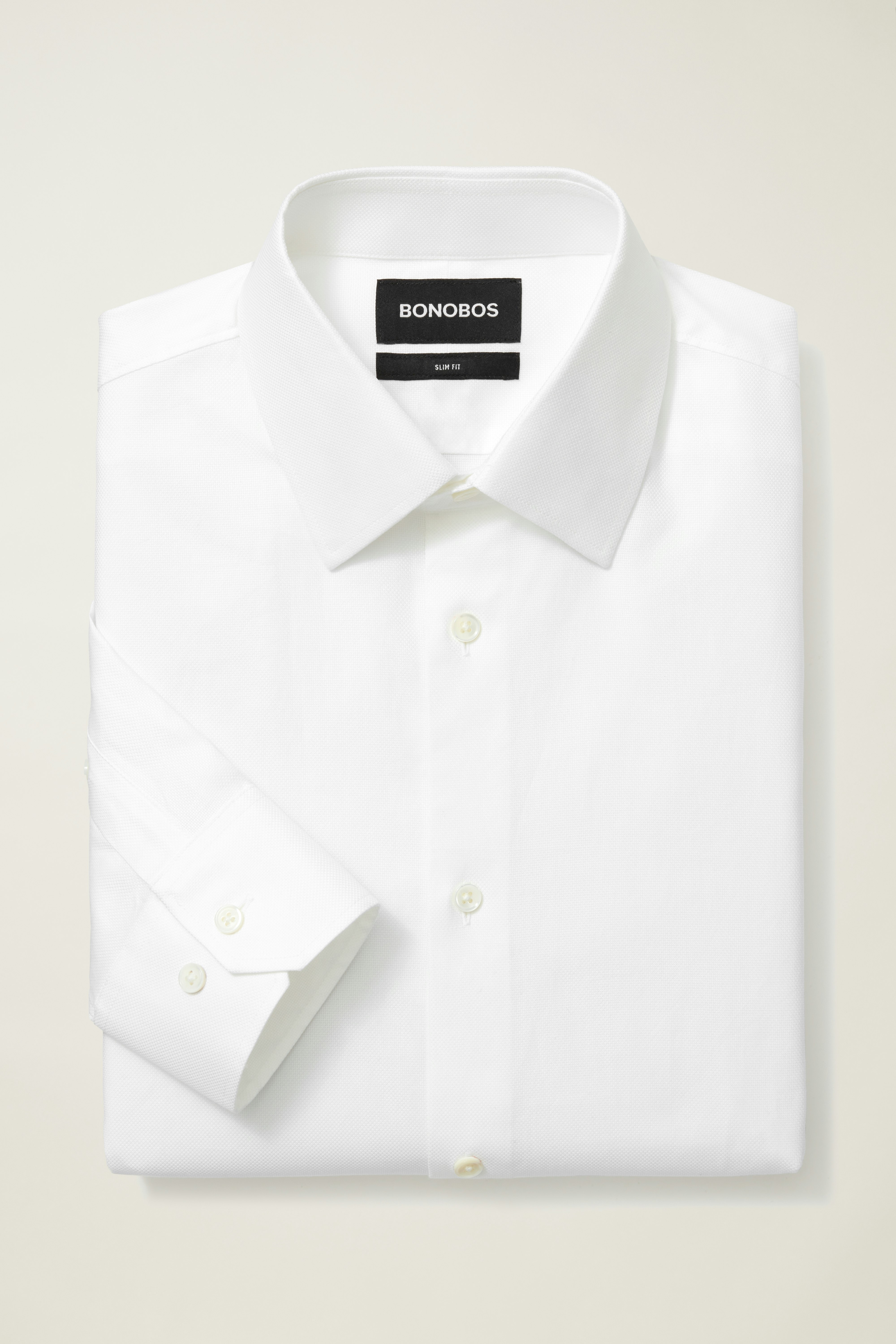 Jetsetter Premium Dress Shirt white dobby