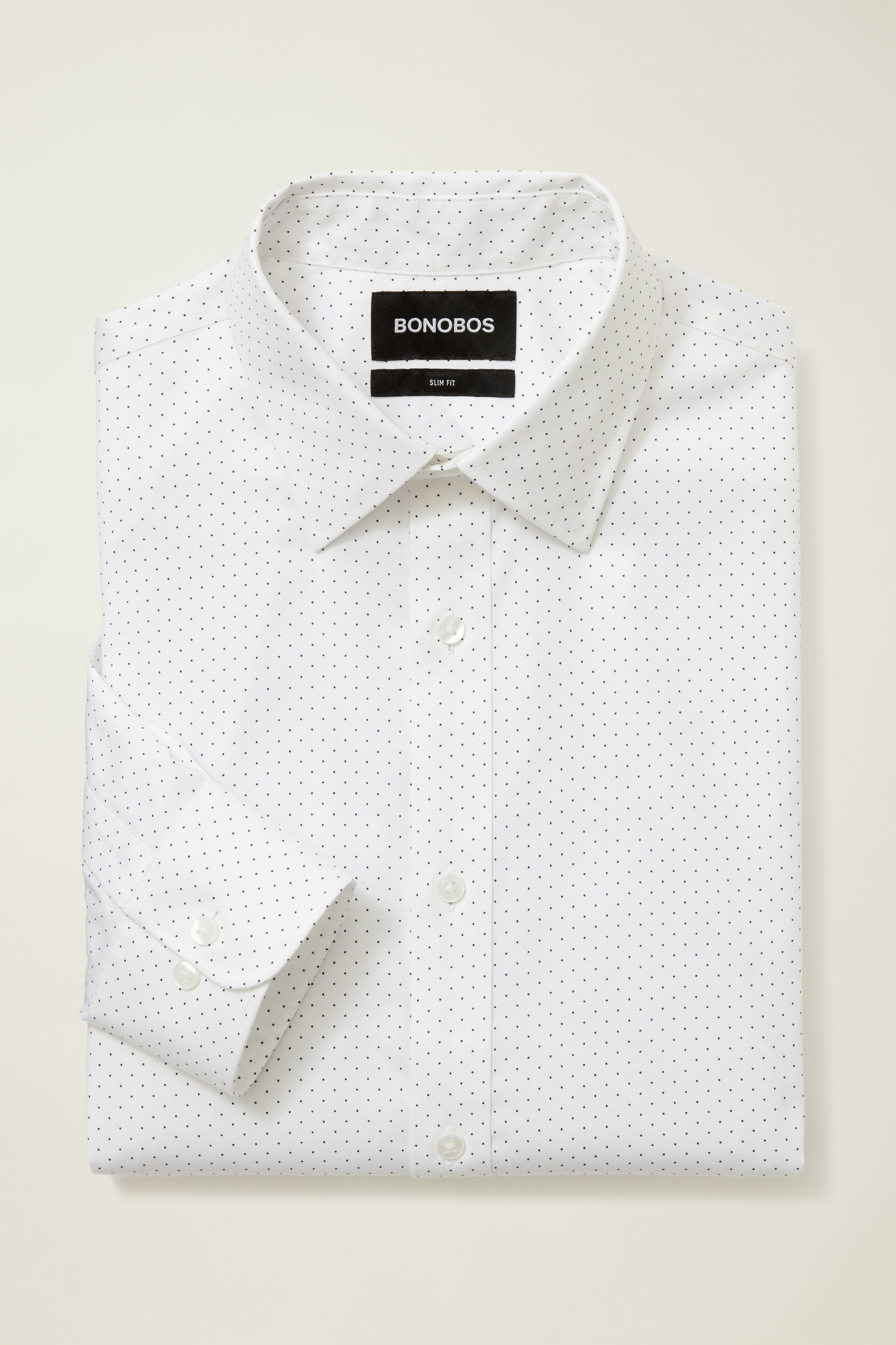 Weekday Warrior Dress Shirt navy dot