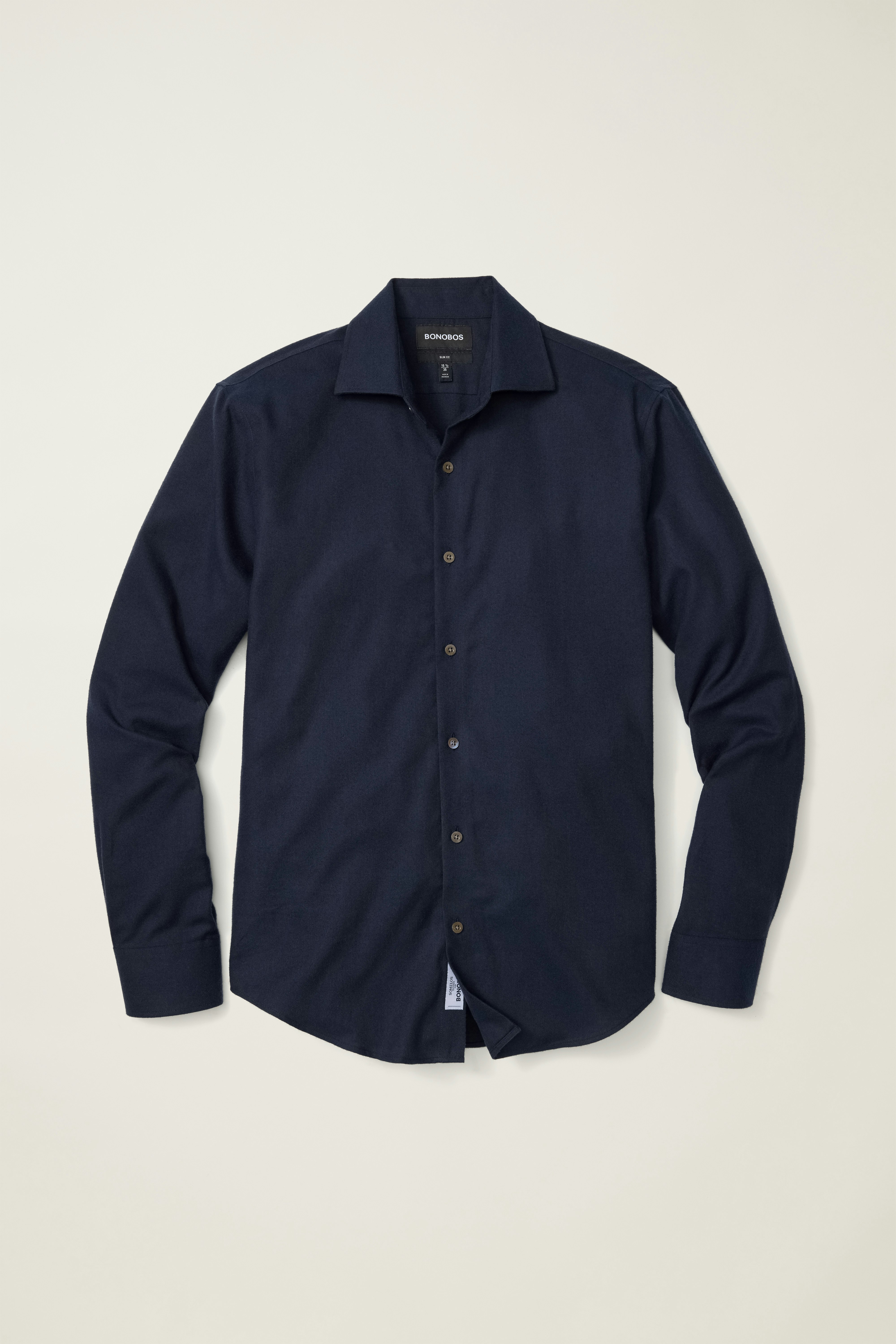 Jetsetter Premium Merino Dress Shirt navy blue
