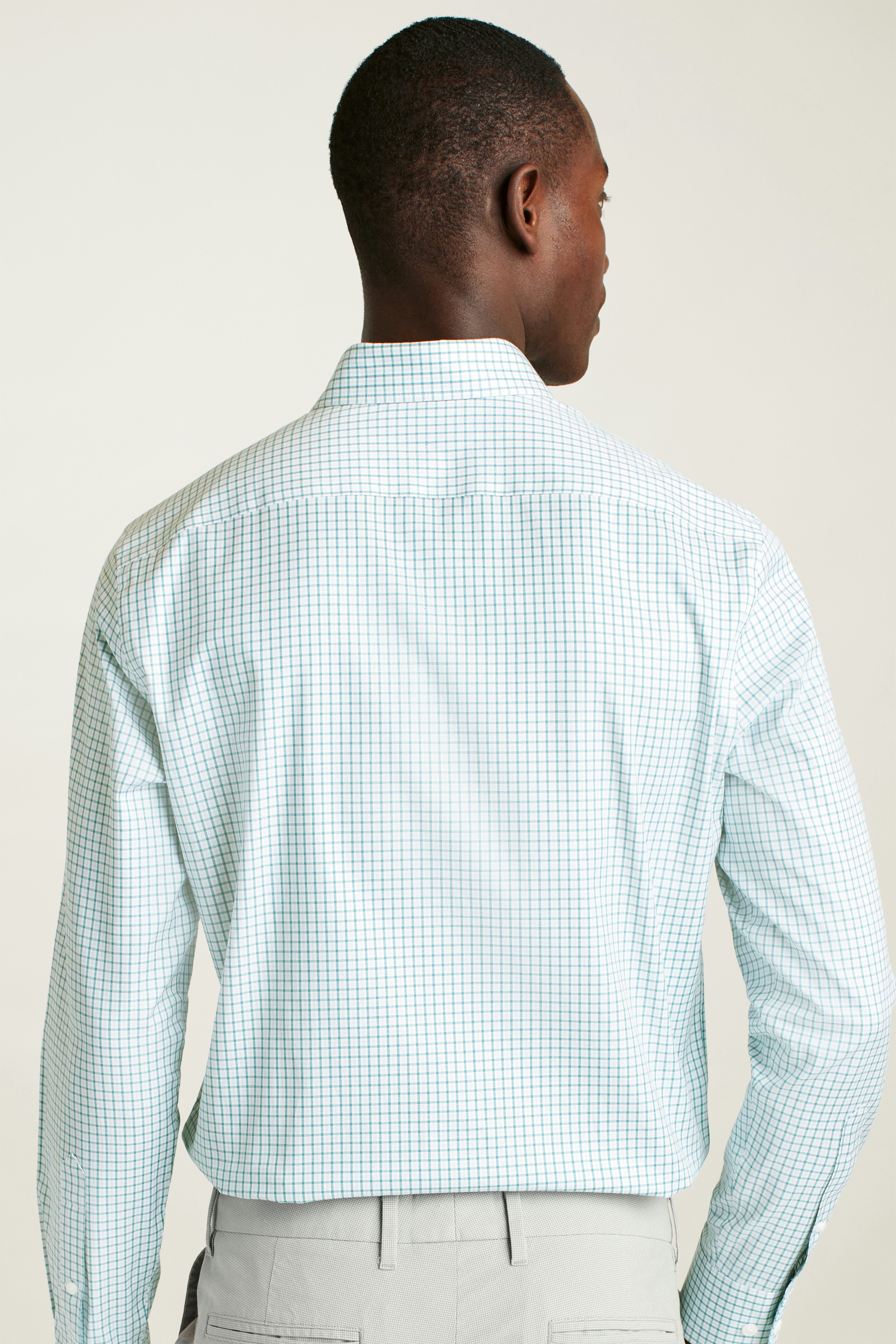 Weekday Warrior Dress Shirt dusty teal birch tattersal
