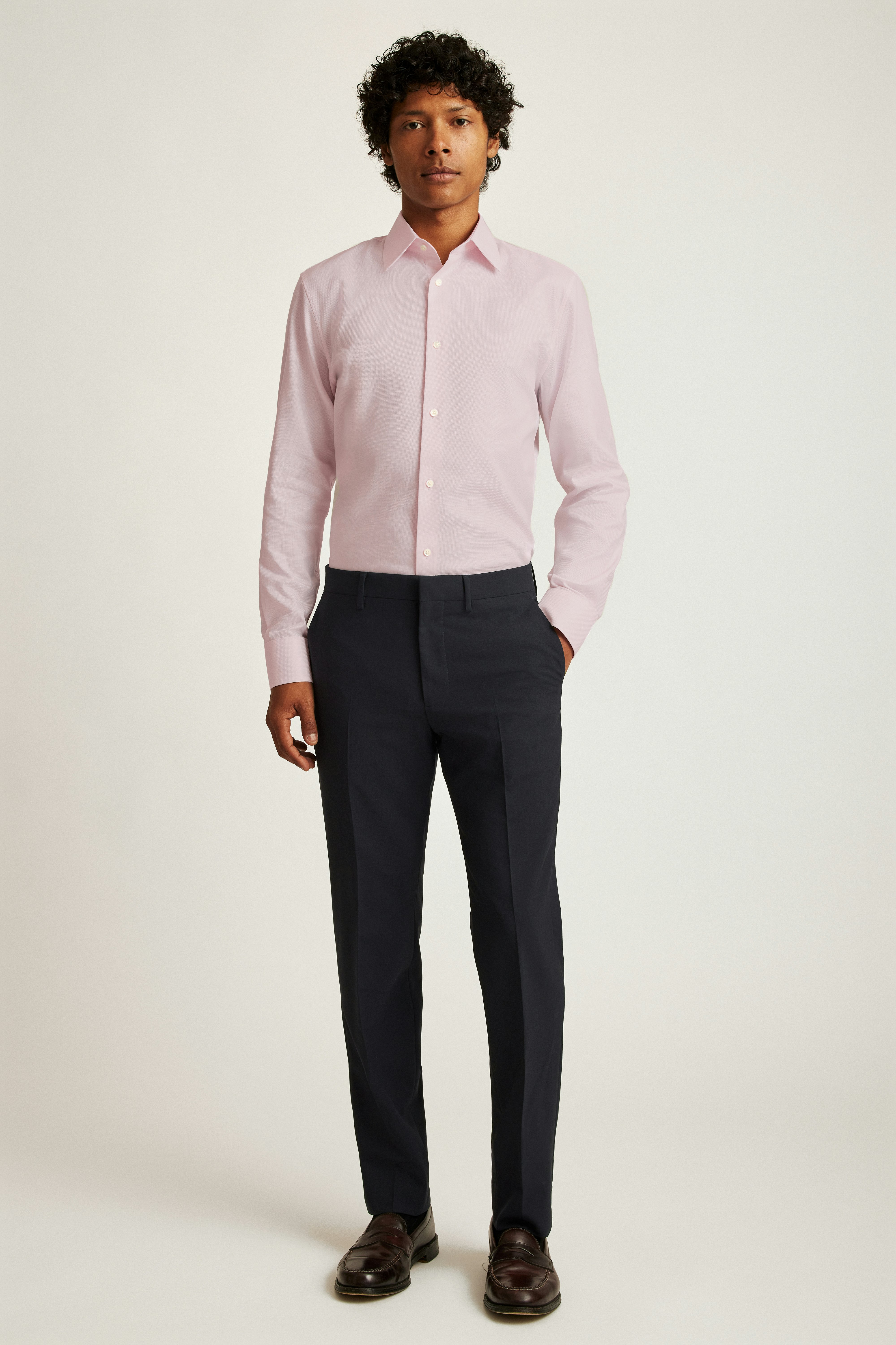 Jetsetter Premium Dress Shirt pink dobby