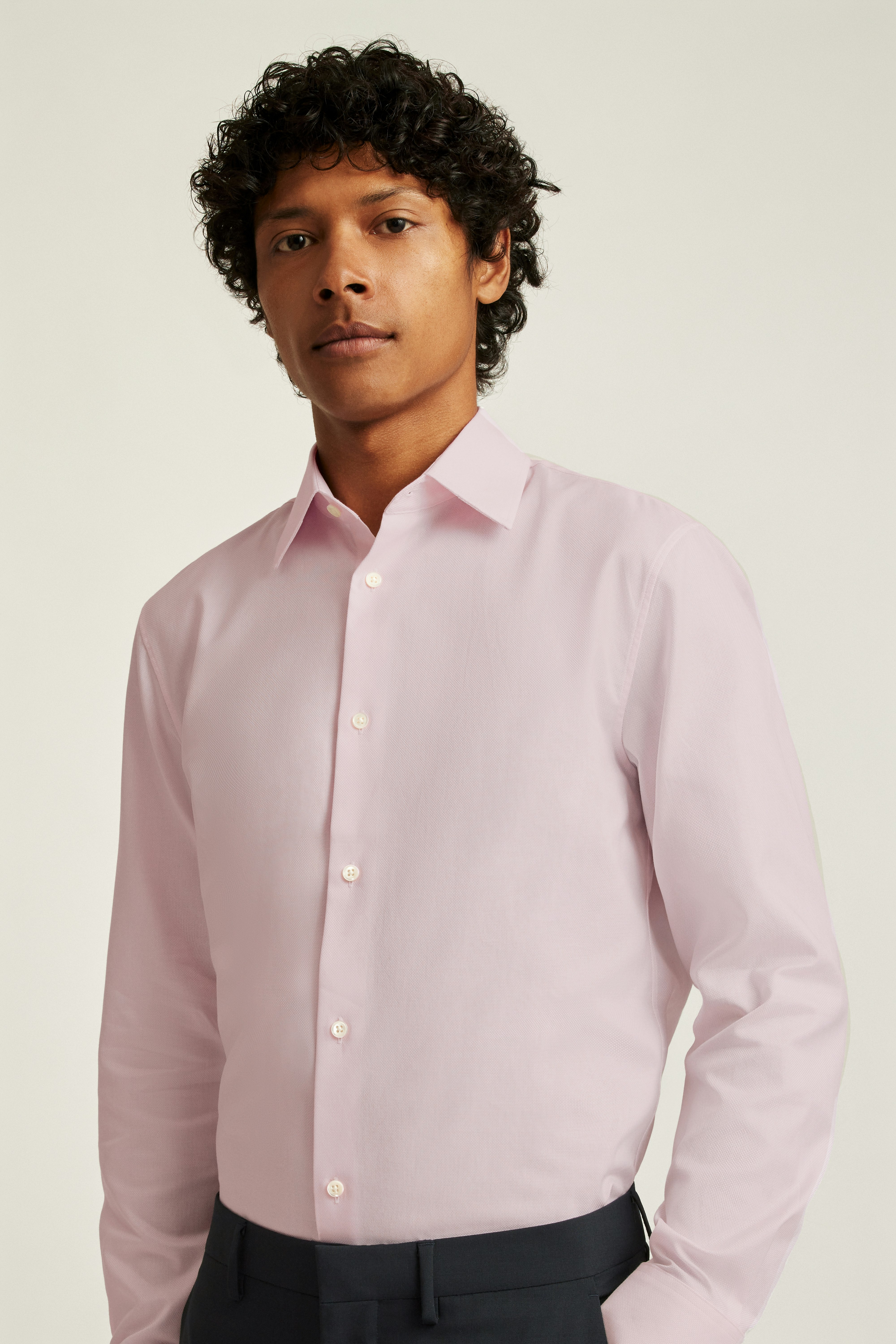 Jetsetter Premium Dress Shirt pink dobby