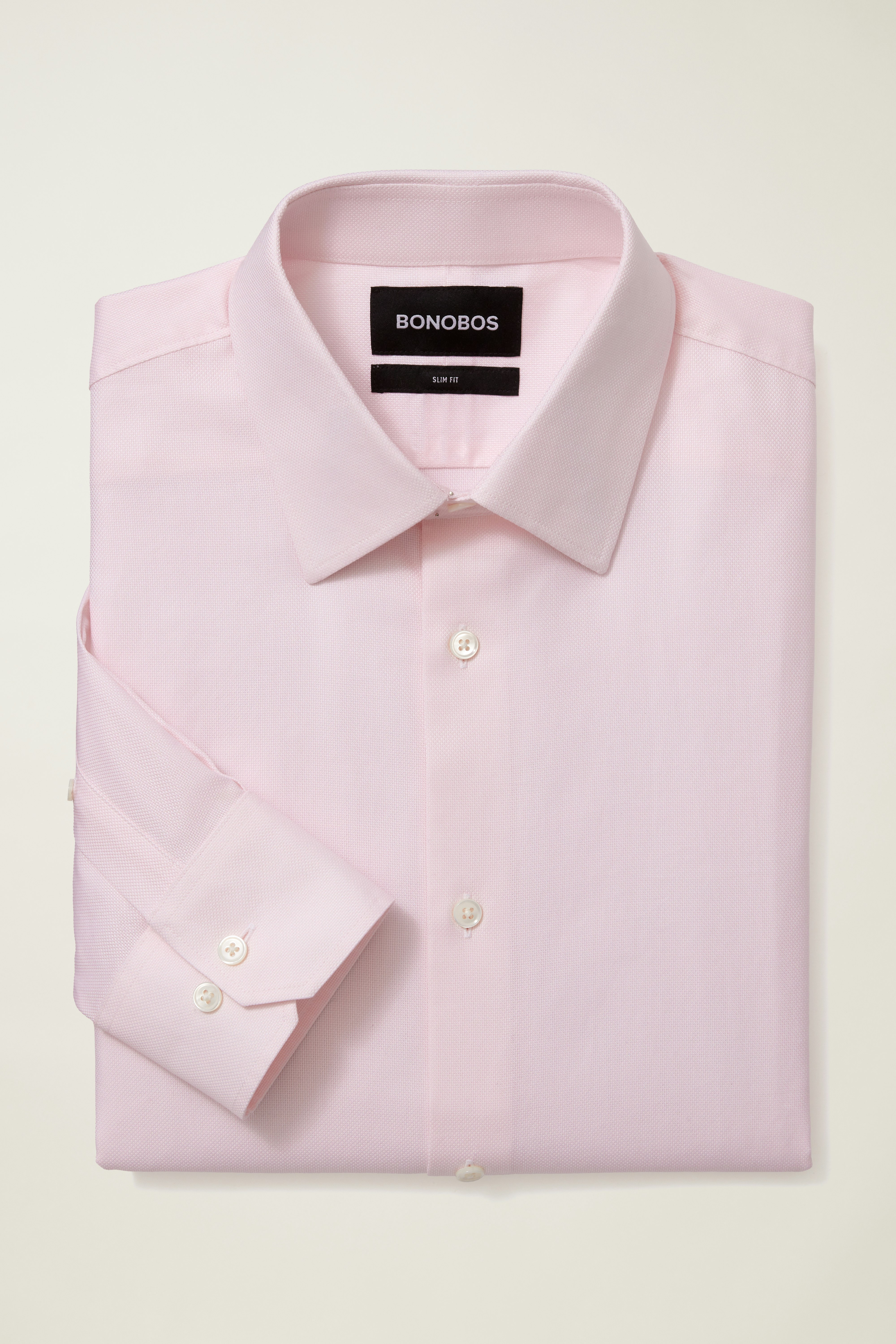 Jetsetter Premium Dress Shirt pink dobby