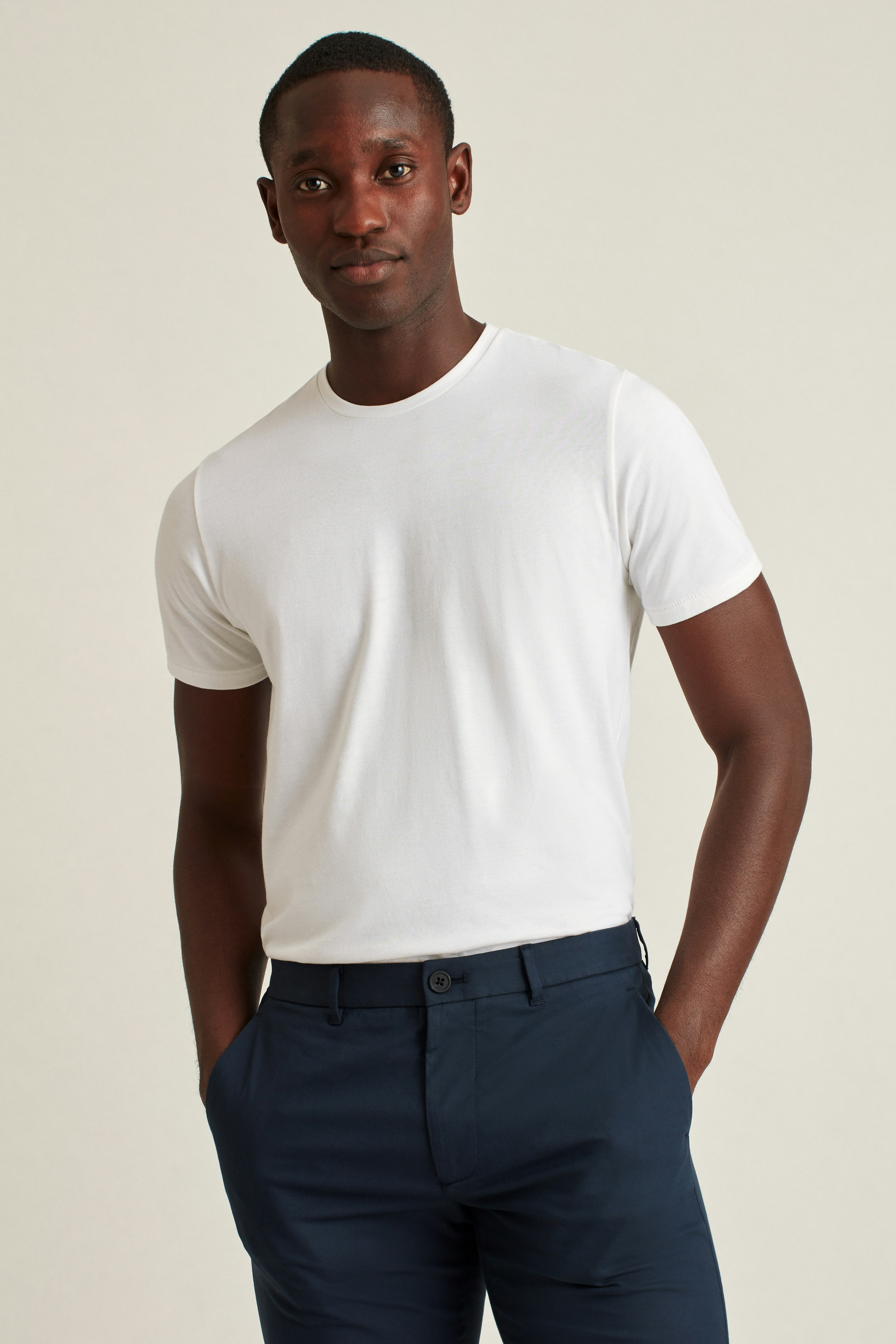 Pima Performance Tee white