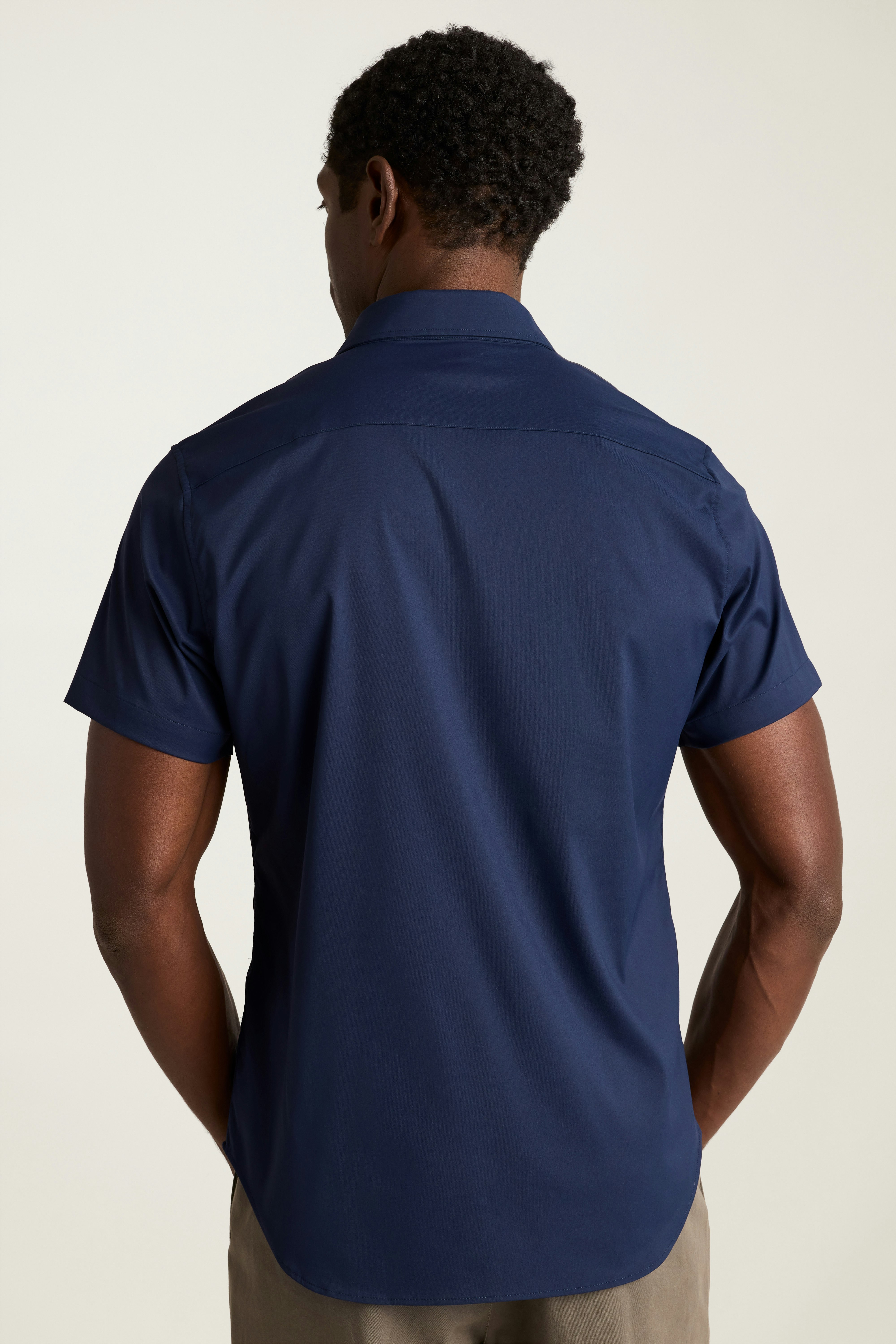 Tech Short Sleeve Shirt navy