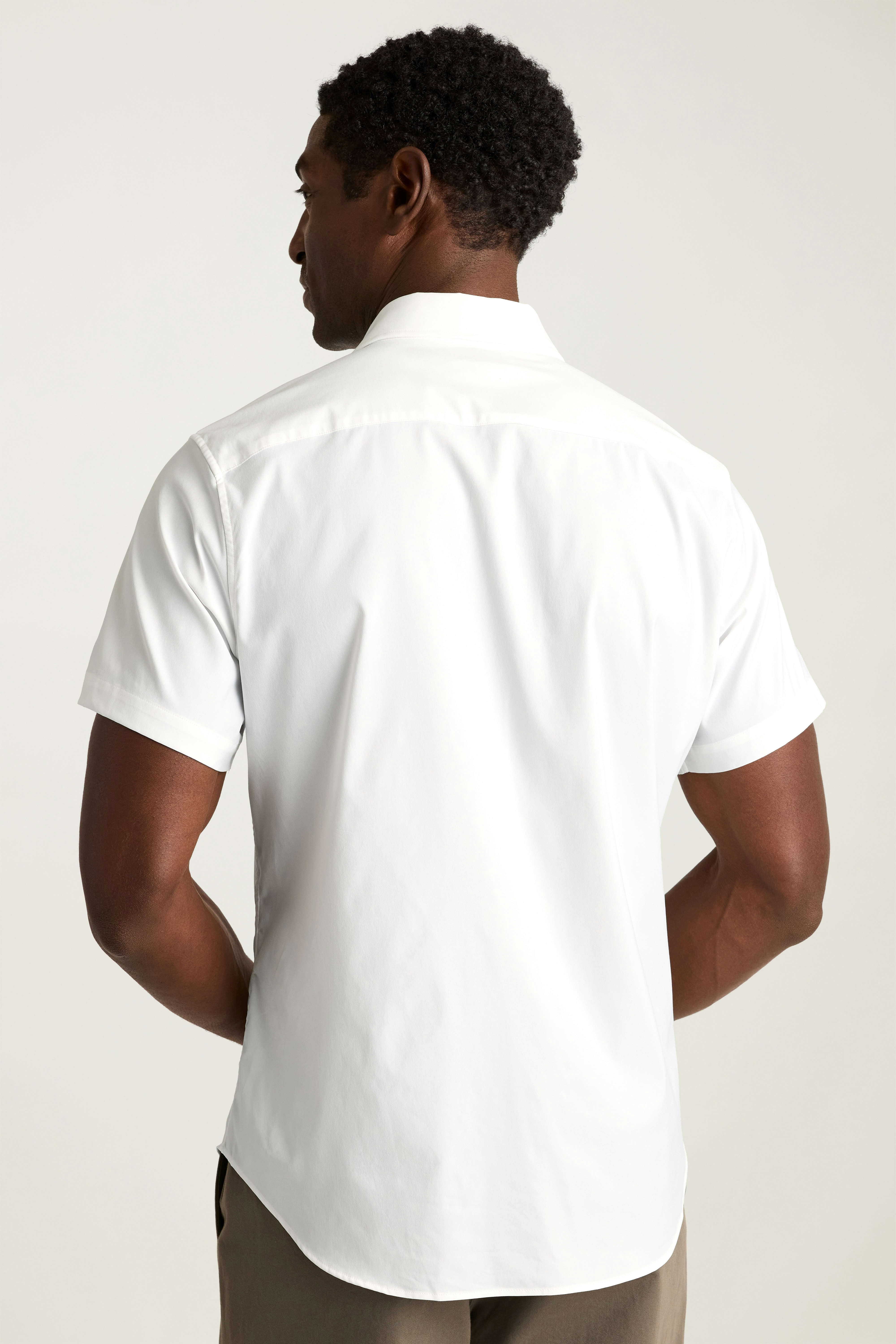 Tech Short Sleeve Shirt white