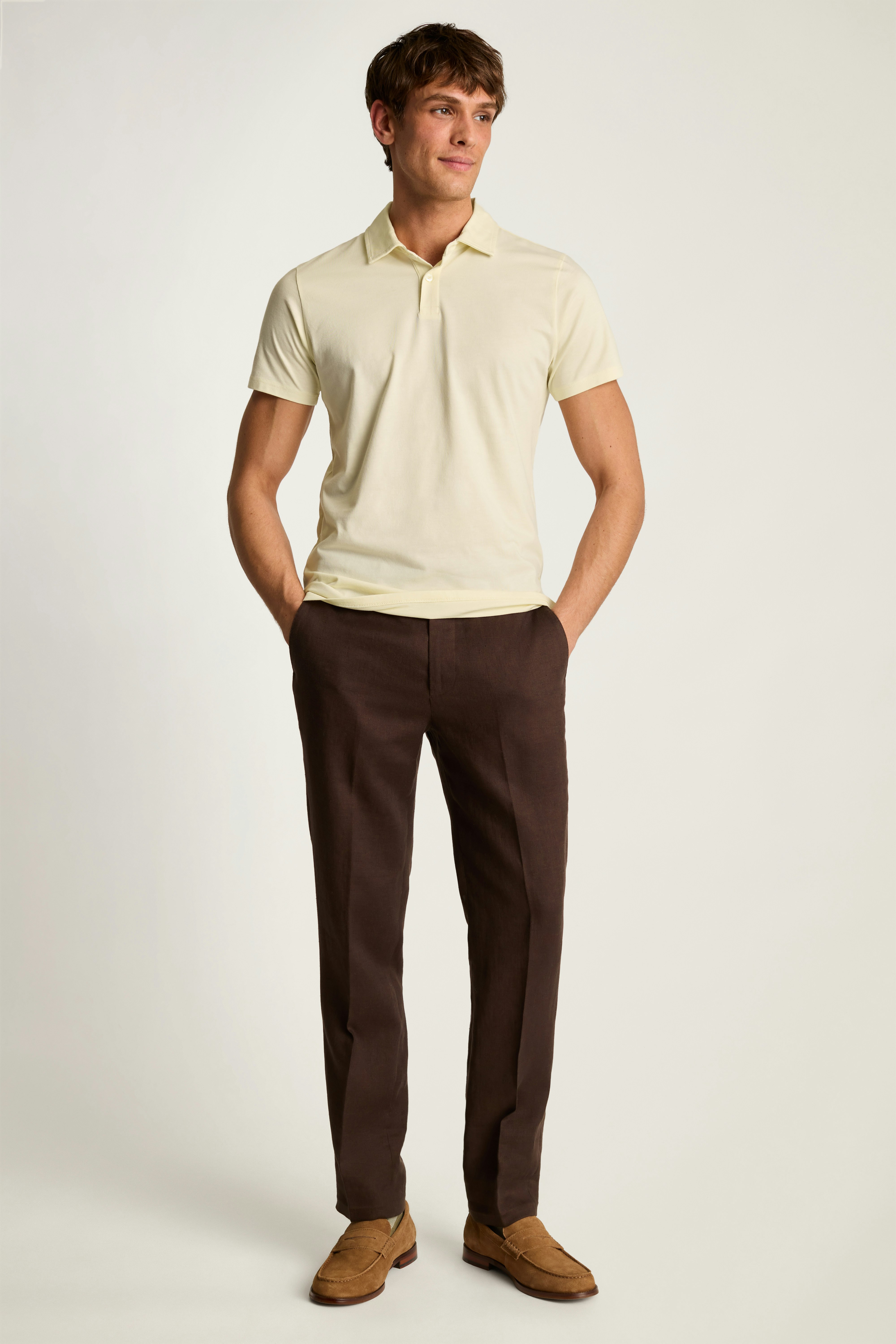 Pima Performance Polo light beige