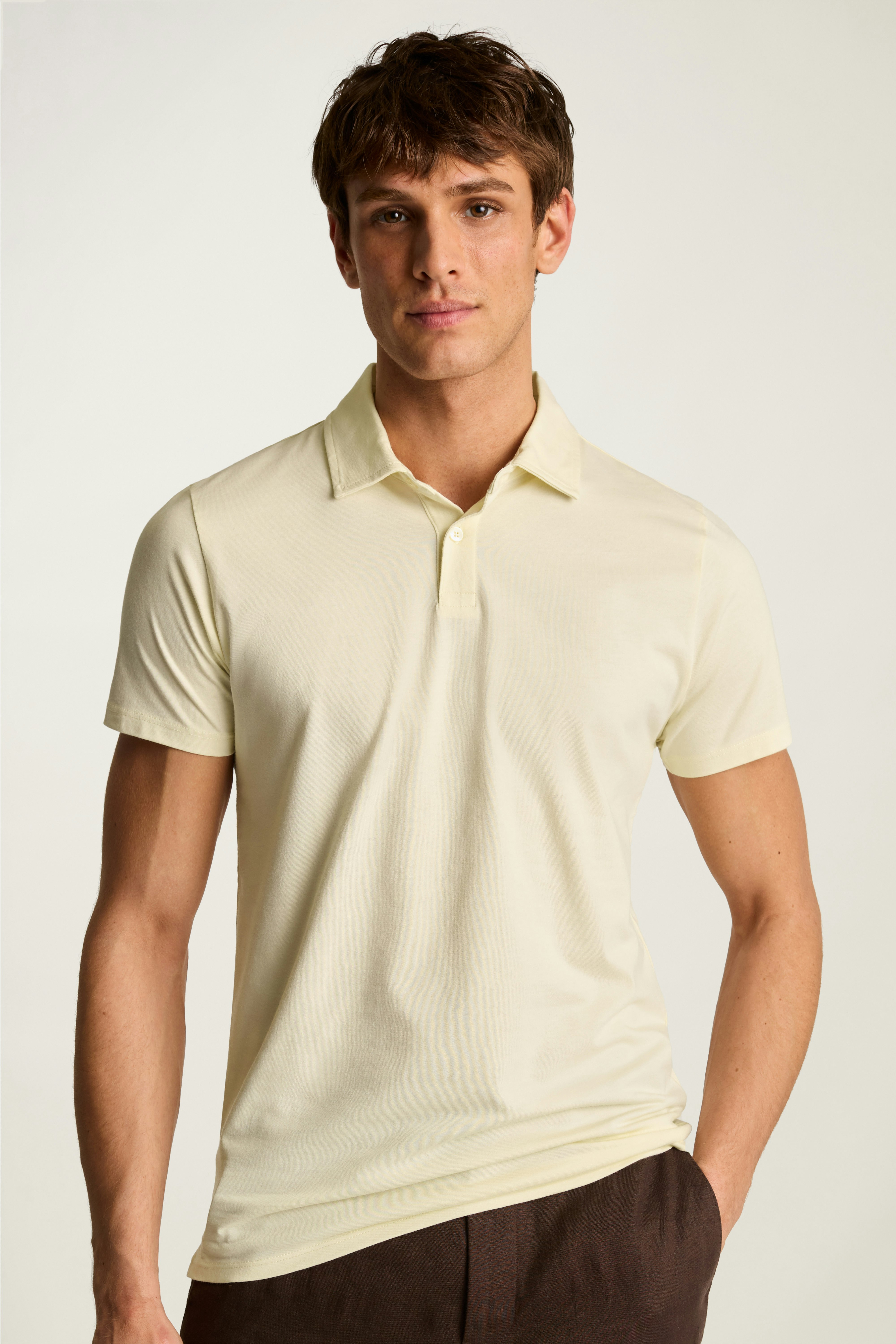 Pima Performance Polo light beige