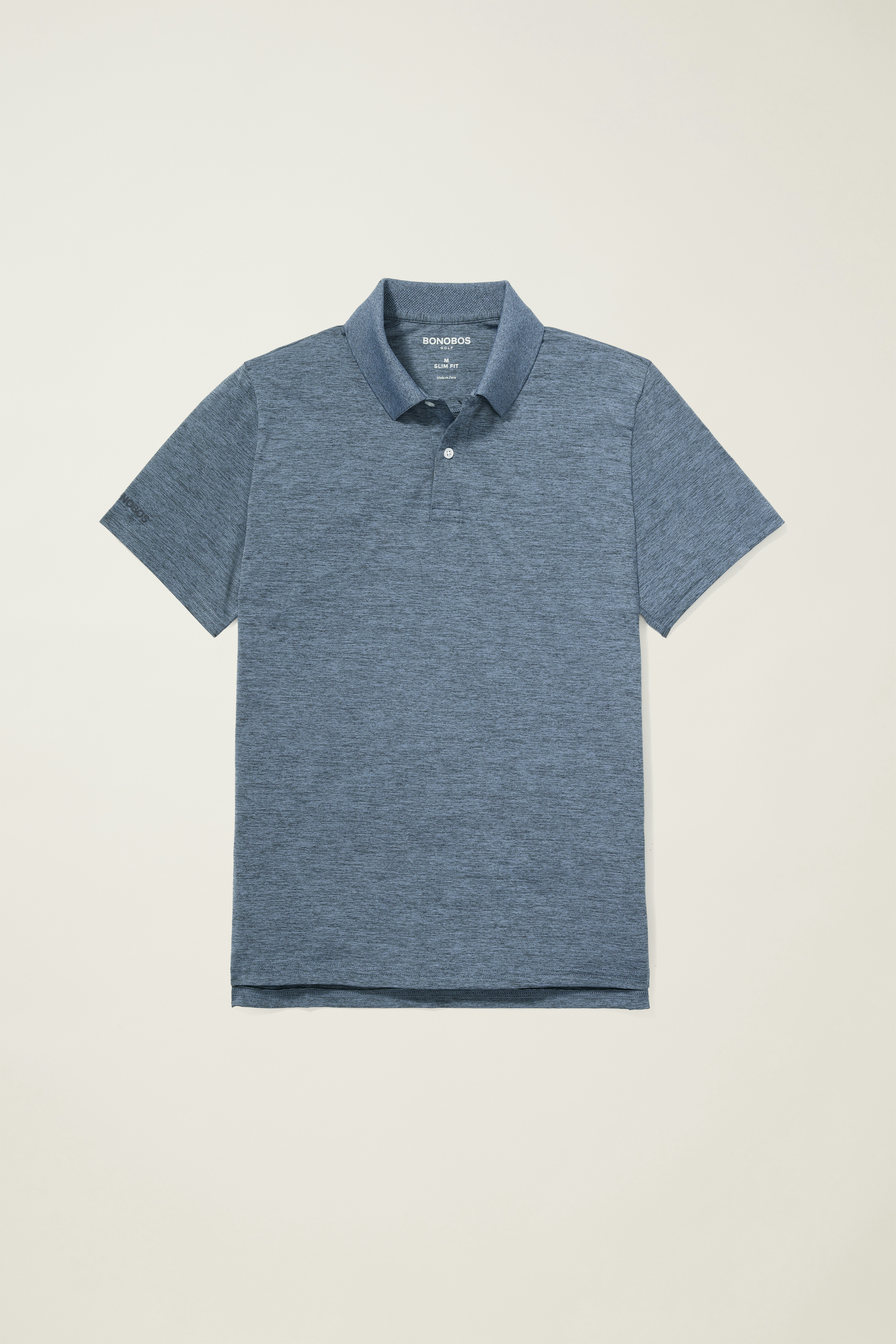 Performance Golf Polo heather denim blue