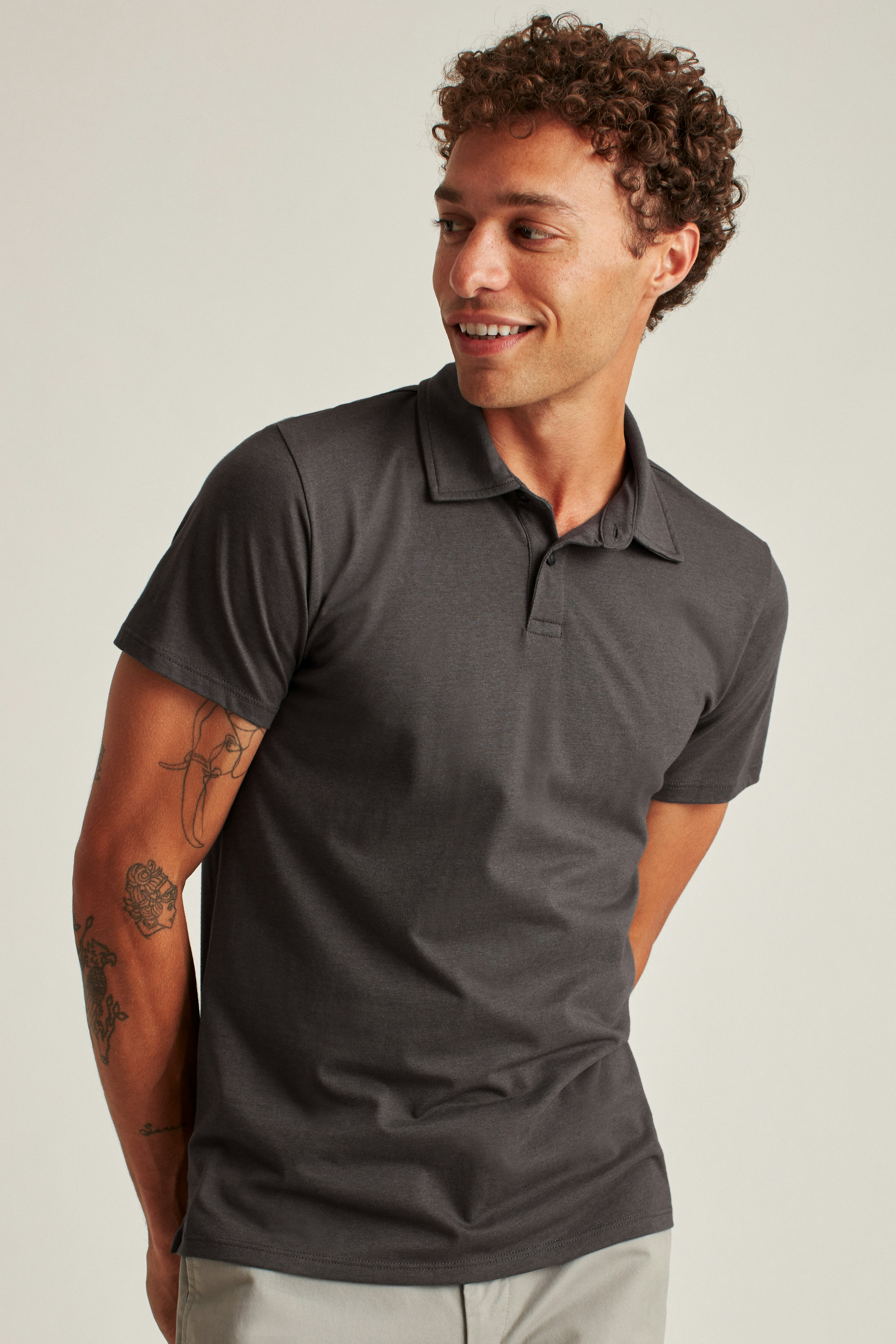 Pima Performance Polo grey