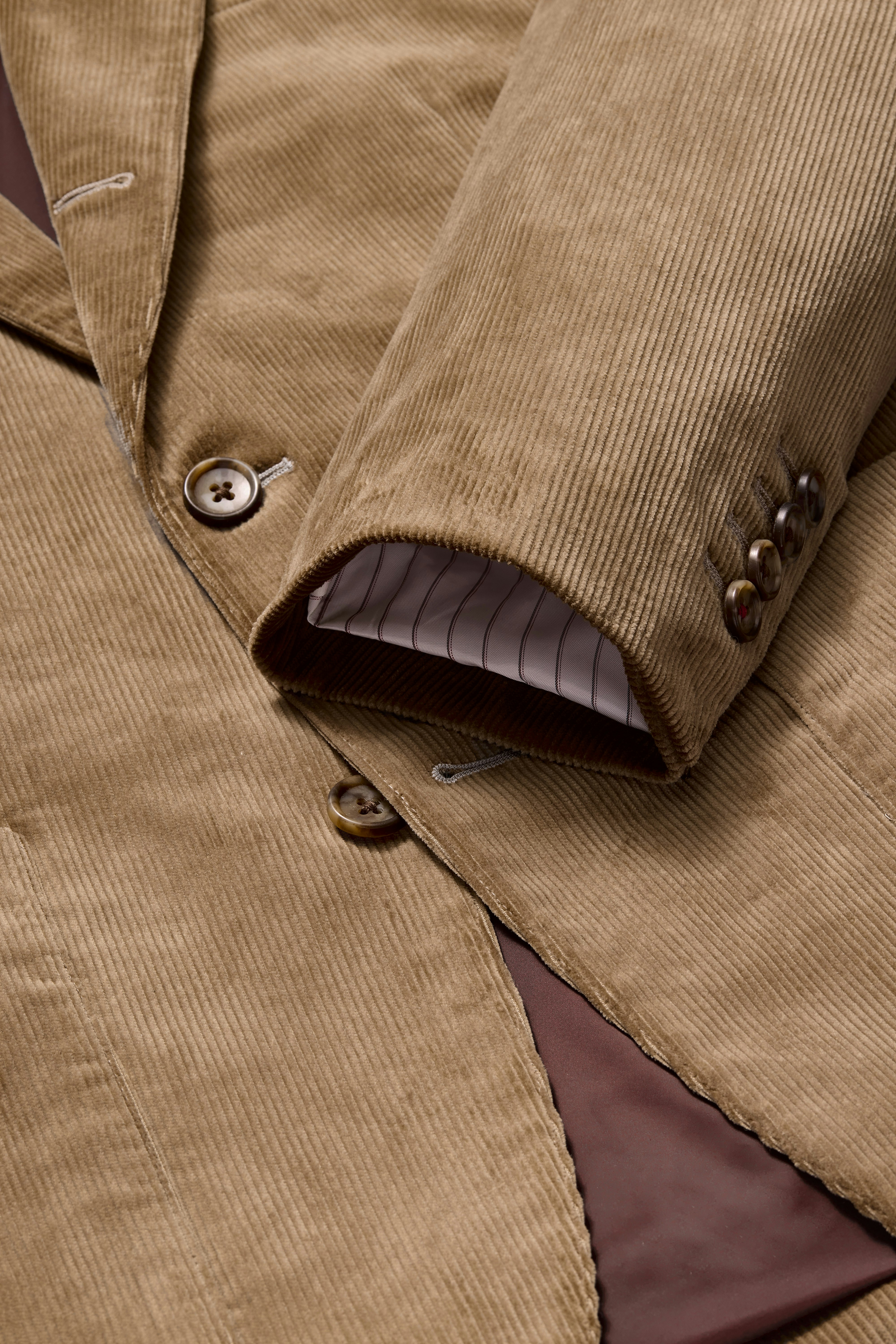 Jetsetter Italian Corduroy Blazer khaki